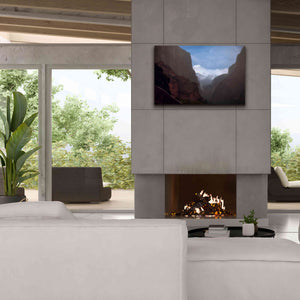 'Mistery Canyon I' by Sebastien Lory, Giclee Canvas Wall Art,40 x 26
