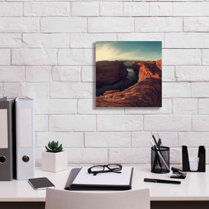 'Mistery Canyon II' by Sebastien Lory, Giclee Canvas Wall Art,12 x 12