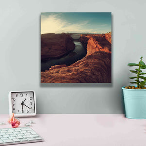 'Mistery Canyon II' by Sebastien Lory, Giclee Canvas Wall Art,12 x 12