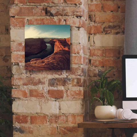 Image of 'Mistery Canyon II' by Sebastien Lory, Giclee Canvas Wall Art,12 x 12