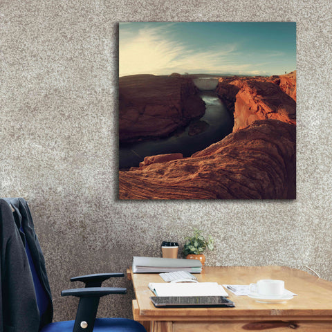 Image of 'Mistery Canyon II' by Sebastien Lory, Giclee Canvas Wall Art,37 x 37