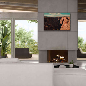 'Mistery Canyon III' by Sebastien Lory, Giclee Canvas Wall Art,40 x 26