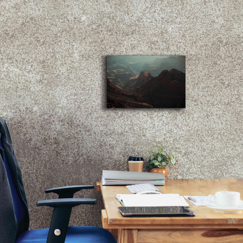 Image of 'Mountains' by Sebastien Lory, Giclee Canvas Wall Art,18 x 12