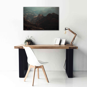'Mountains' by Sebastien Lory, Giclee Canvas Wall Art,40 x 26