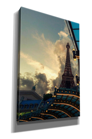 Image of 'Eiffel Vegas' by Sebastien Lory, Giclee Canvas Wall Art