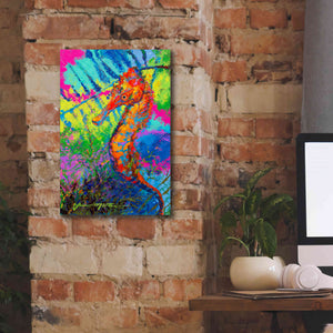 'Miniature Majesty of the Ocean Orange Caribbe' by Jace D McTier, Giclee Canvas Wall Art,12 x 18