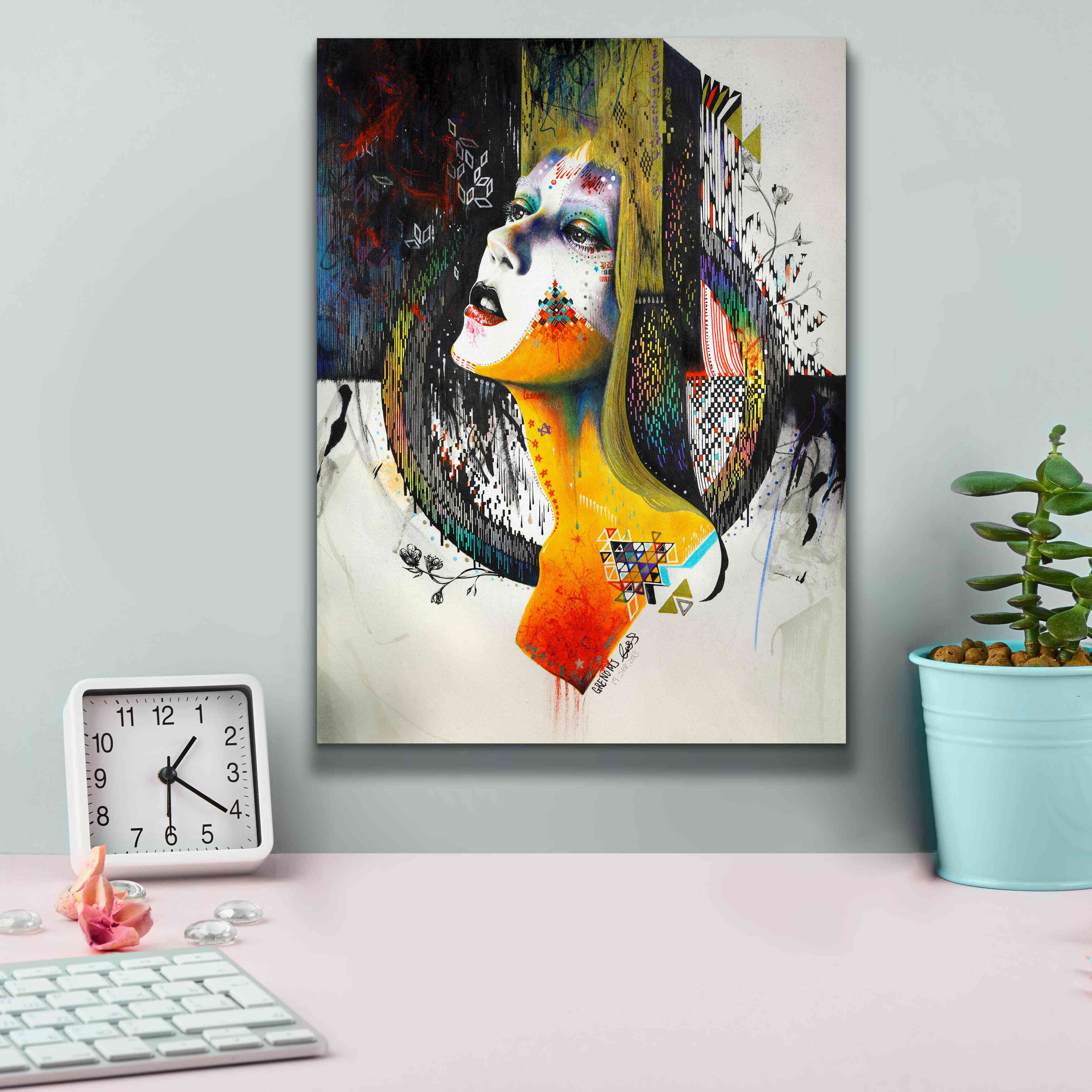 'Between Hope And Despair' by MinJae, Giclee Canvas Wall Art,12 x 16