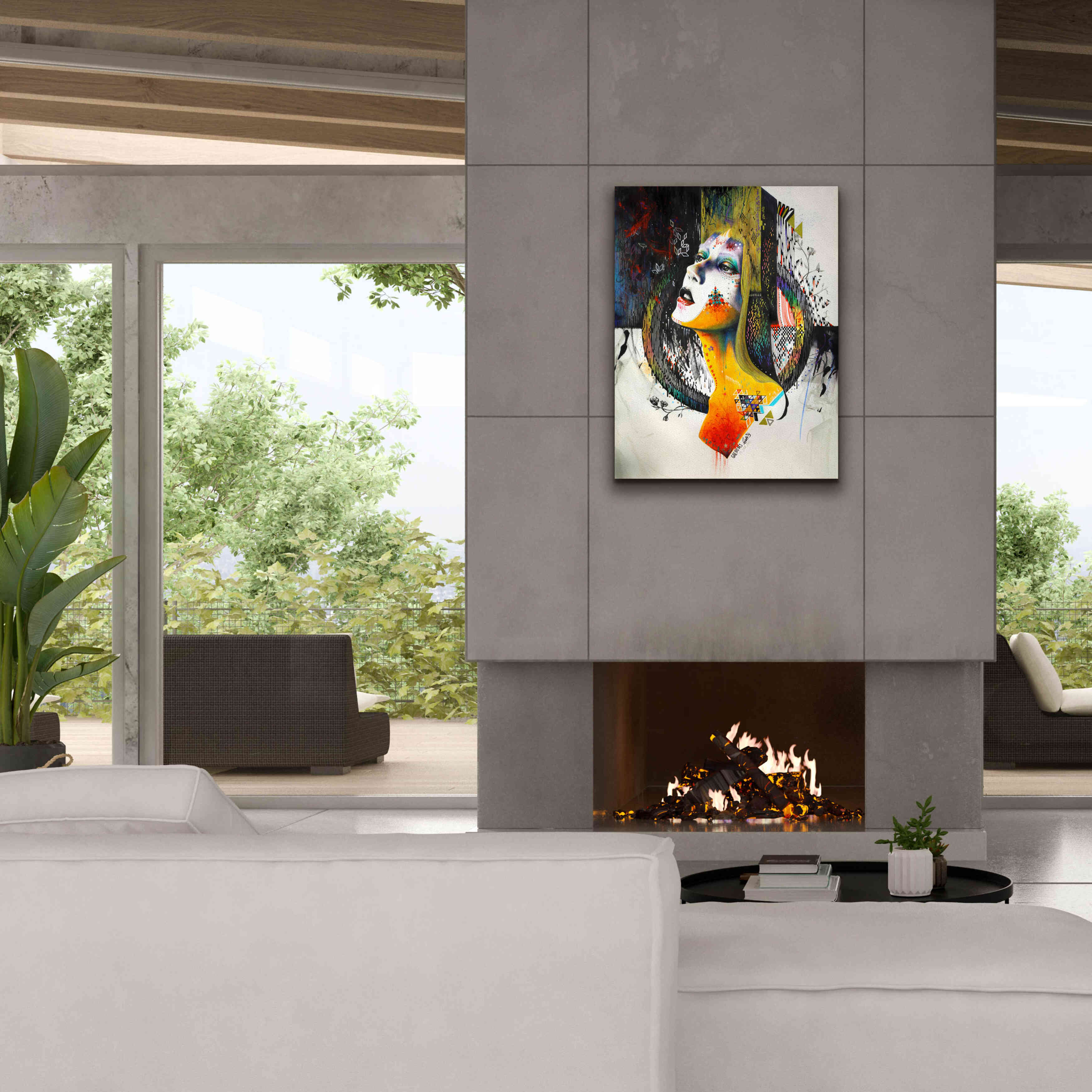 'Between Hope And Despair' by MinJae, Giclee Canvas Wall Art,26 x 34