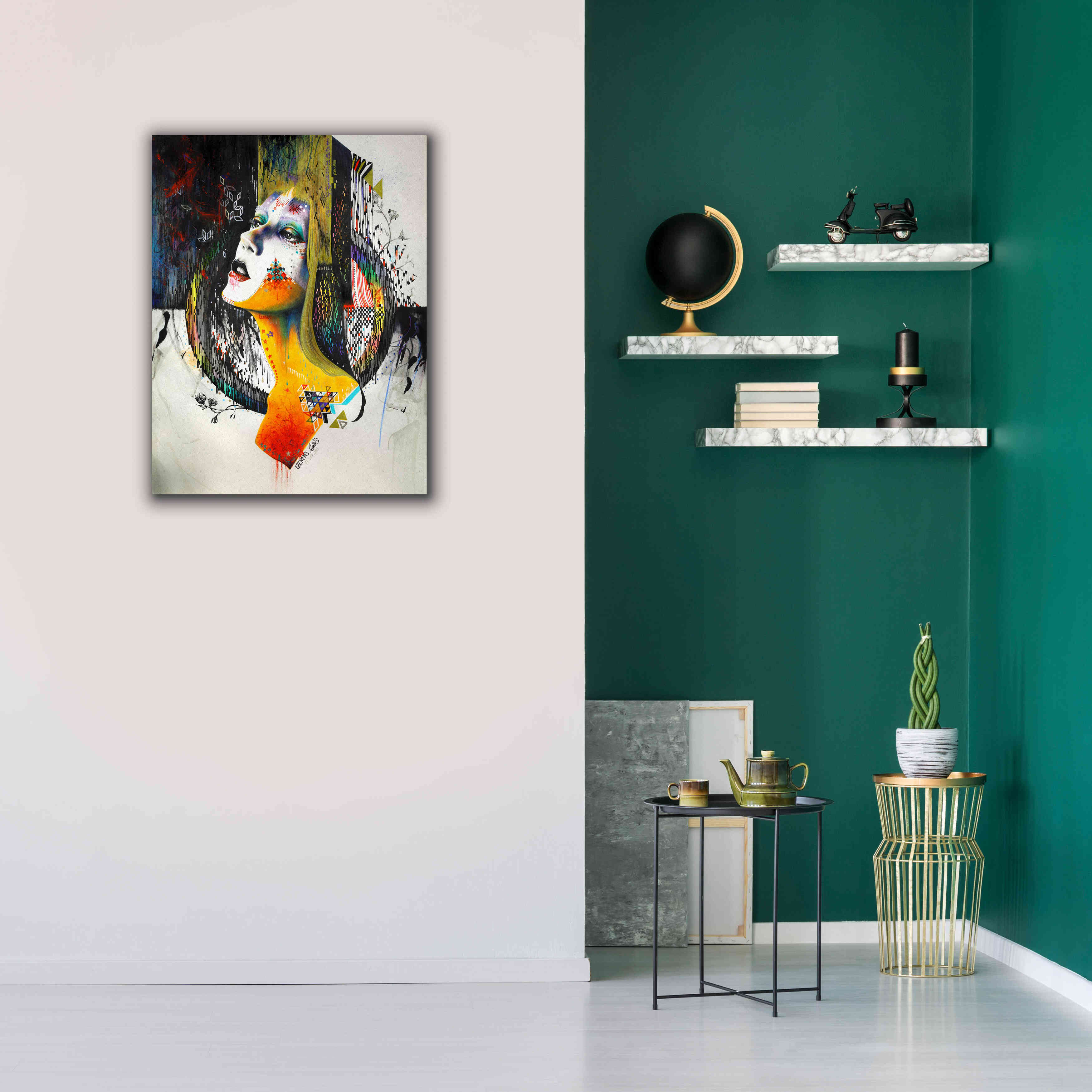 'Between Hope And Despair' by MinJae, Giclee Canvas Wall Art,26 x 34