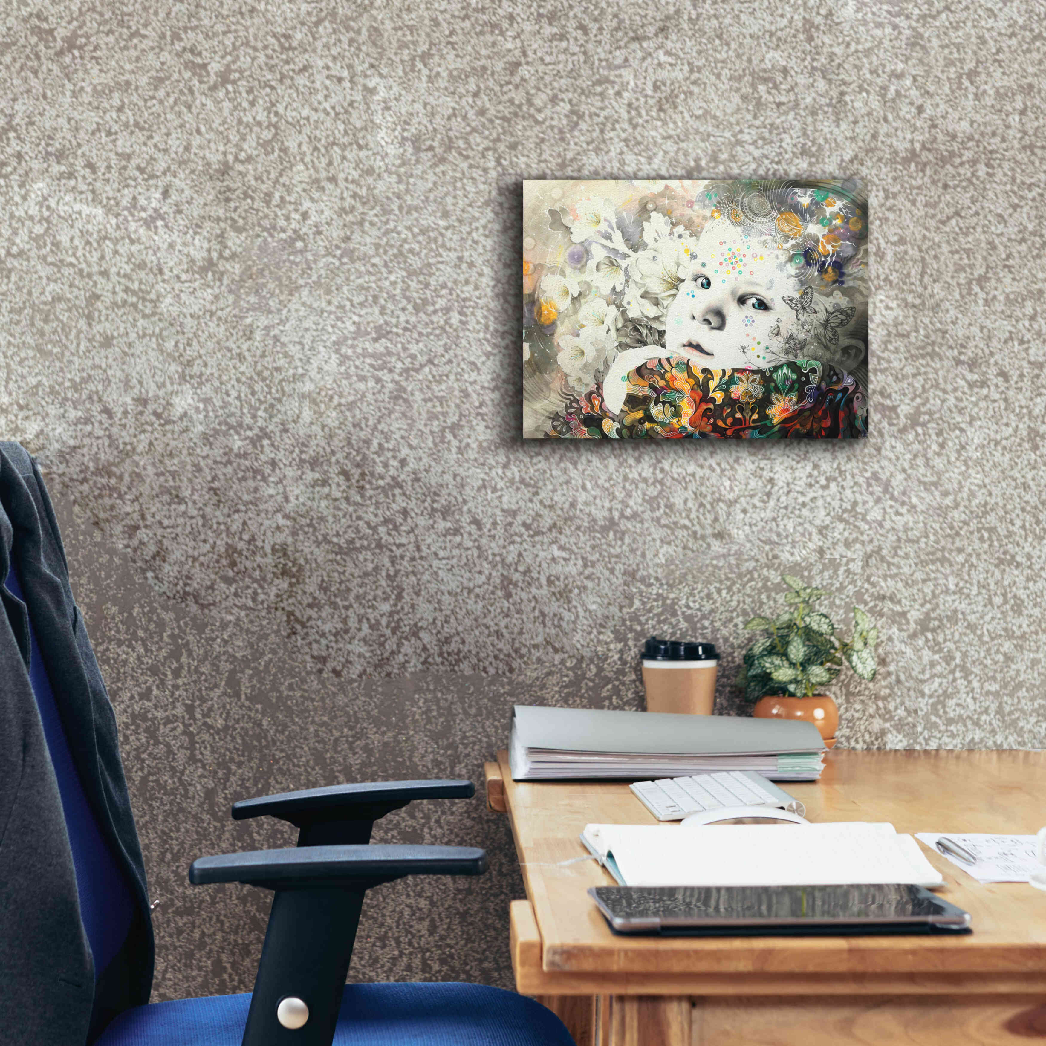 'Blooming' by MinJae, Giclee Canvas Wall Art,16 x 12