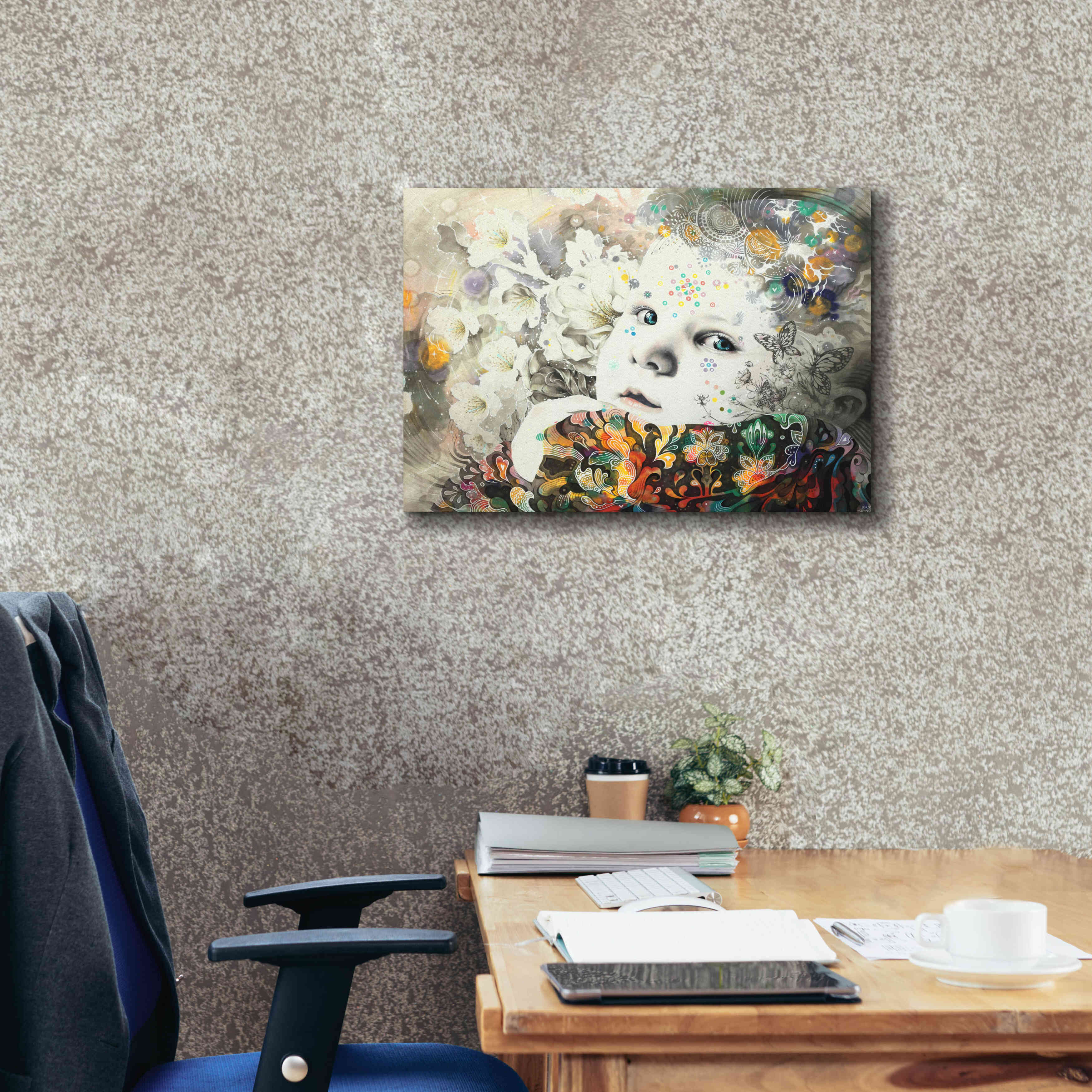 'Blooming' by MinJae, Giclee Canvas Wall Art,26 x 18