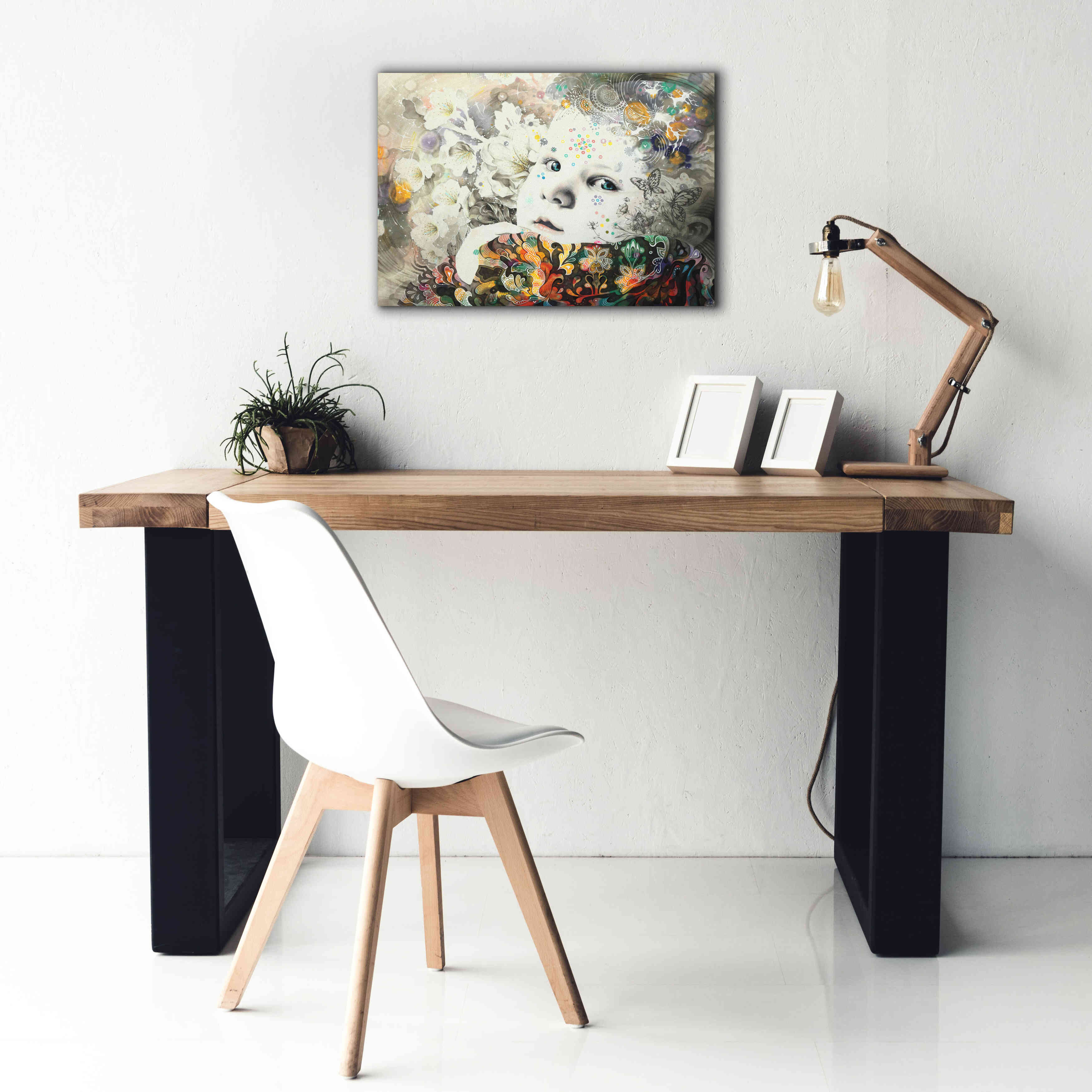 'Blooming' by MinJae, Giclee Canvas Wall Art,26 x 18