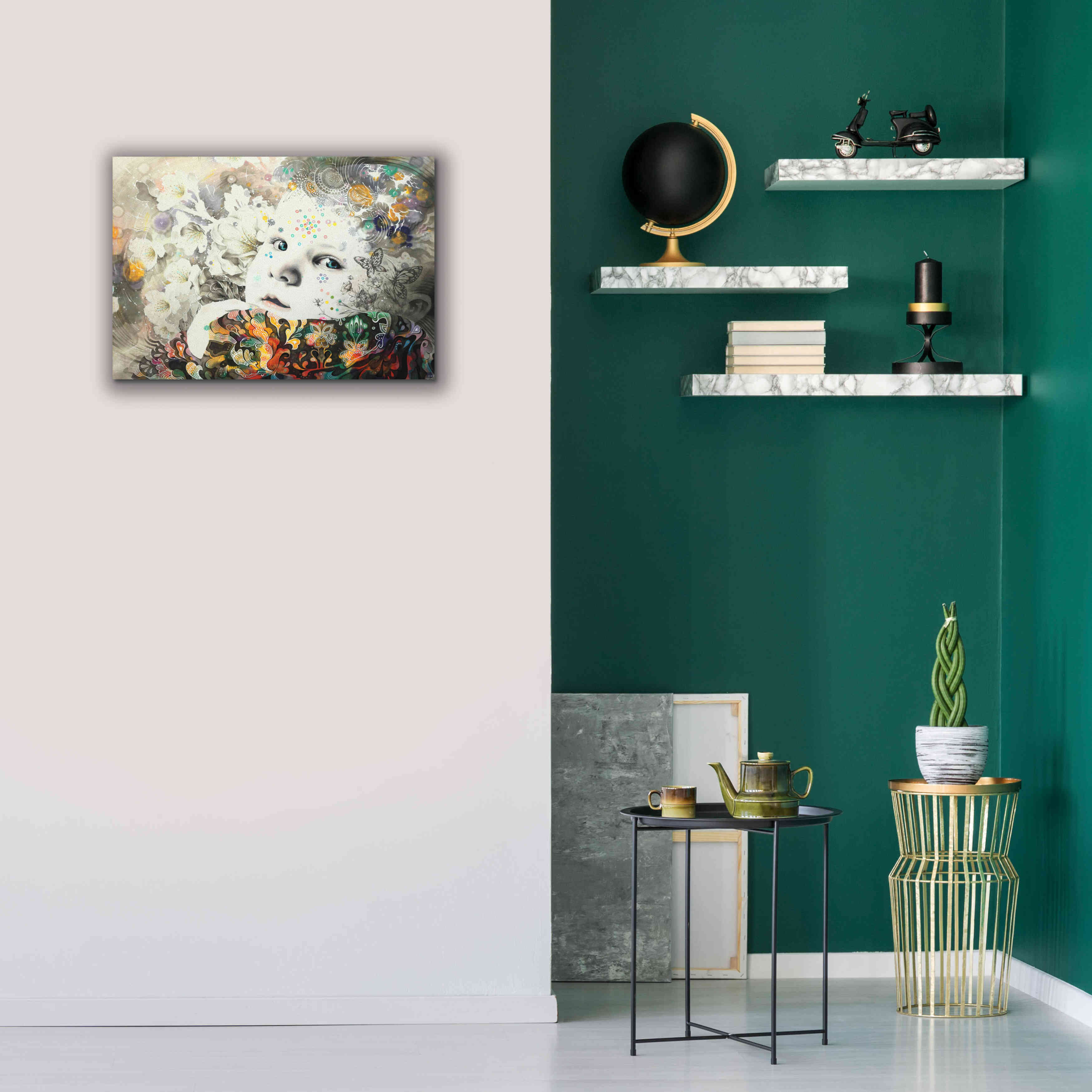 'Blooming' by MinJae, Giclee Canvas Wall Art,26 x 18