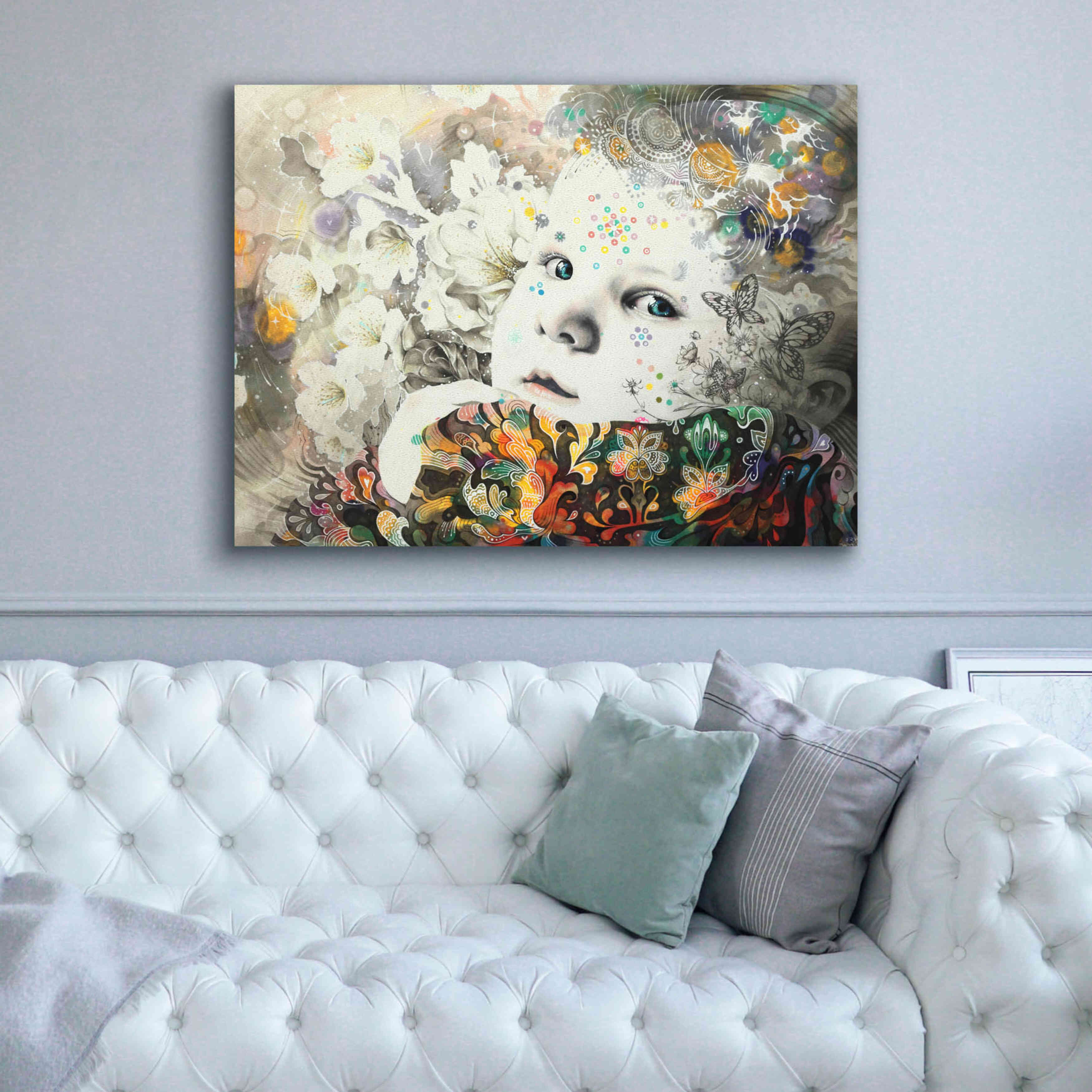'Blooming' by MinJae, Giclee Canvas Wall Art,54 x 40