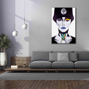 'Blue Lip' by MinJae, Giclee Canvas Wall Art,40 x 60