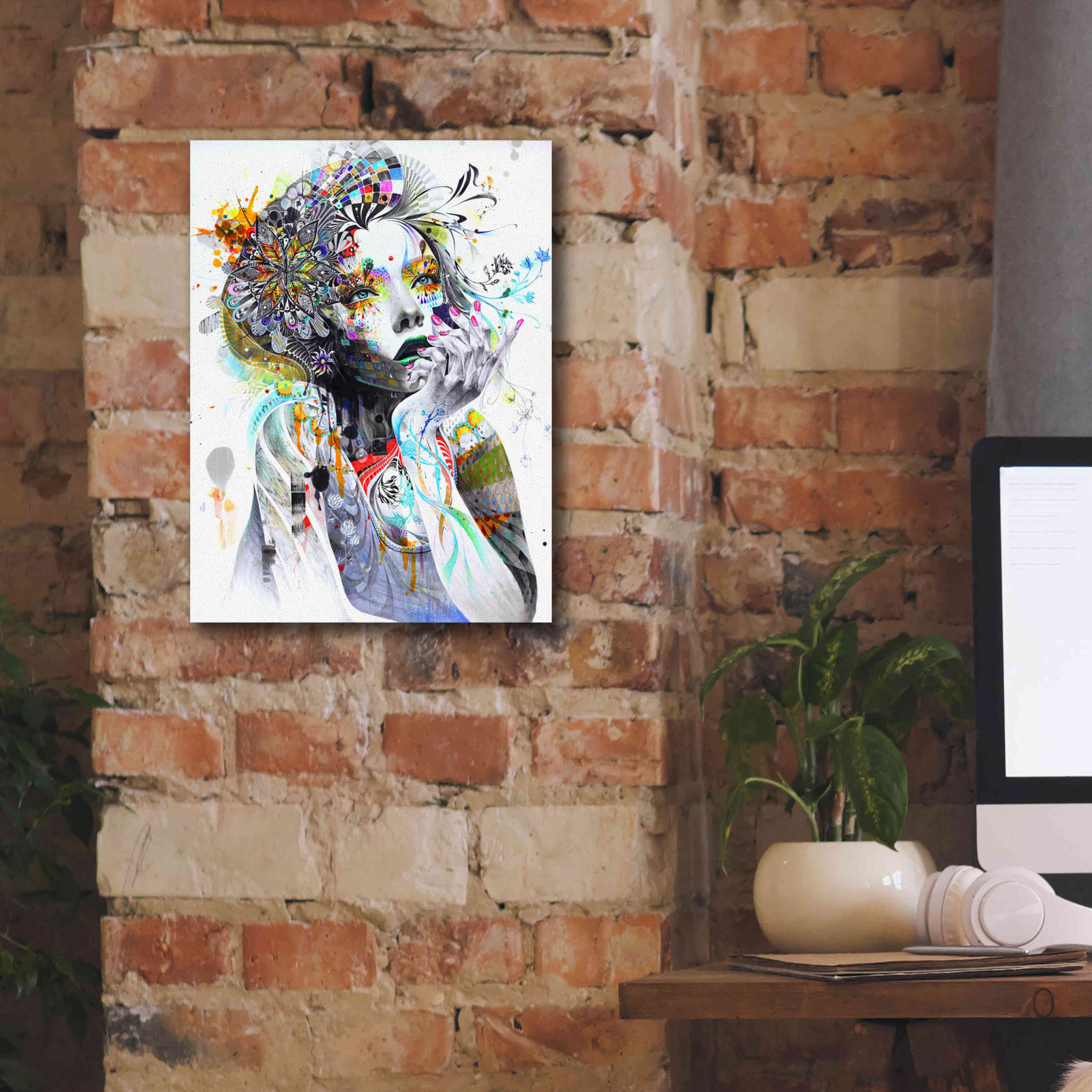 'Circulation' by MinJae, Giclee Canvas Wall Art,12 x 16