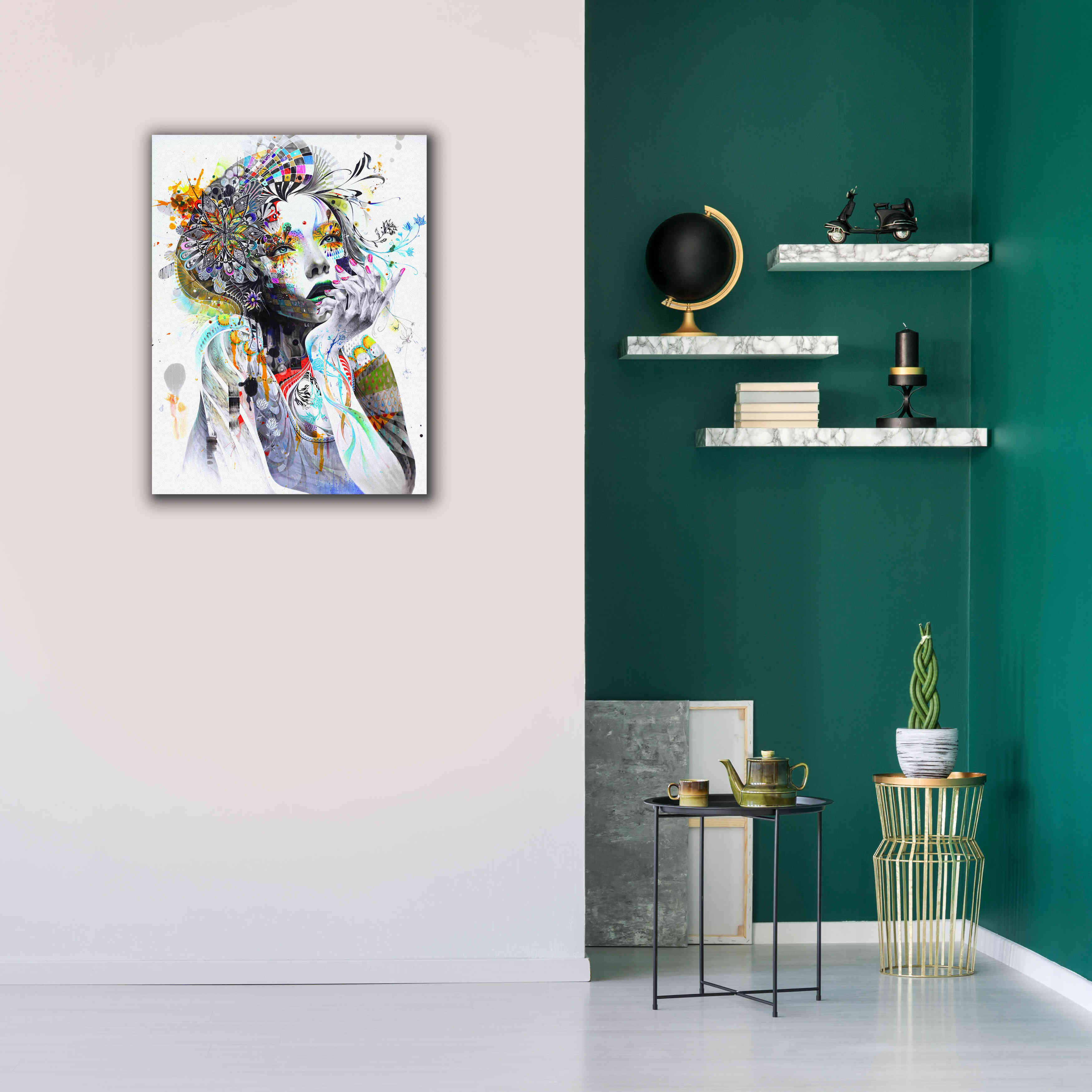 'Circulation' by MinJae, Giclee Canvas Wall Art,26 x 34