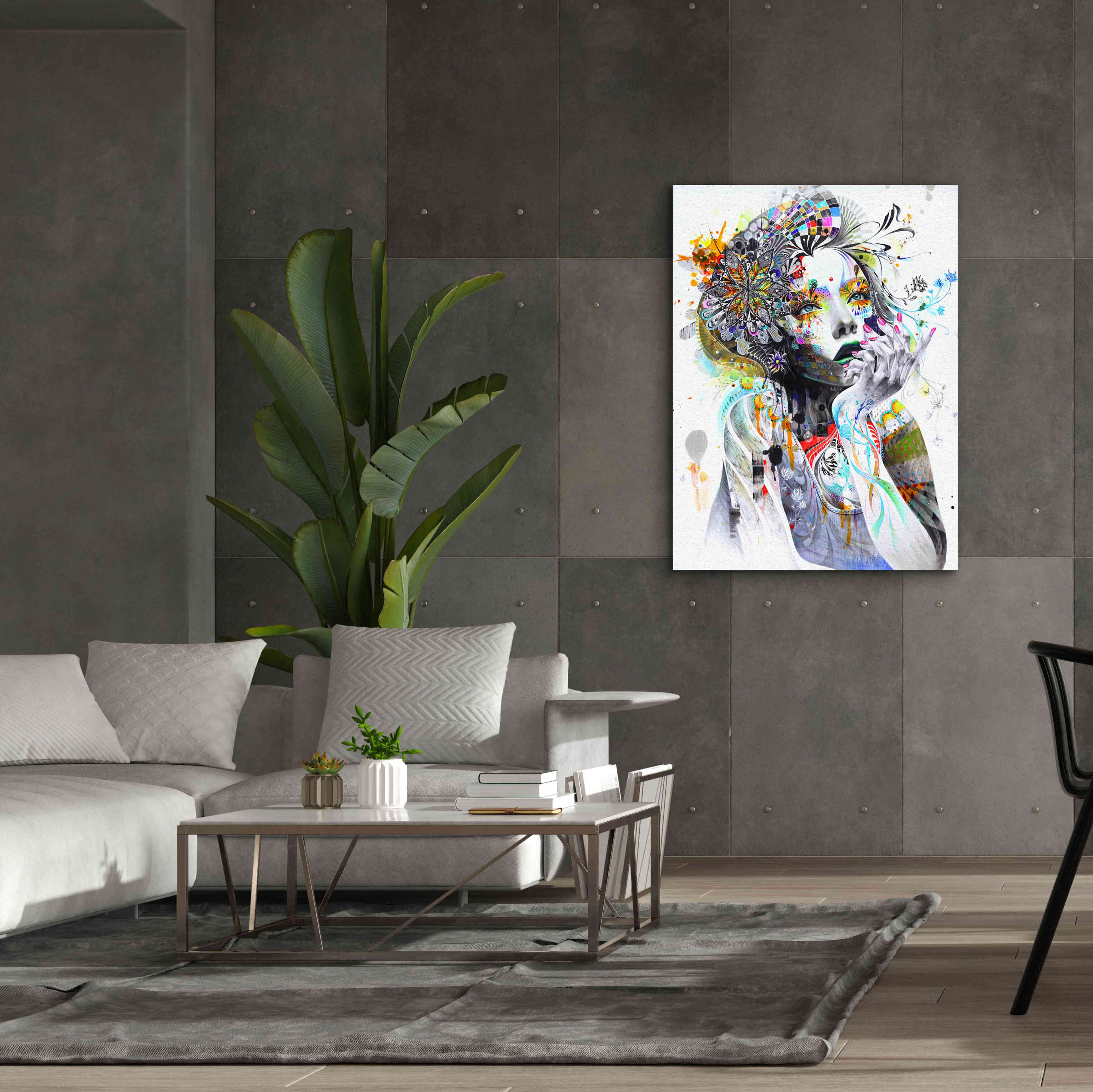 'Circulation' by MinJae, Giclee Canvas Wall Art,40 x 54