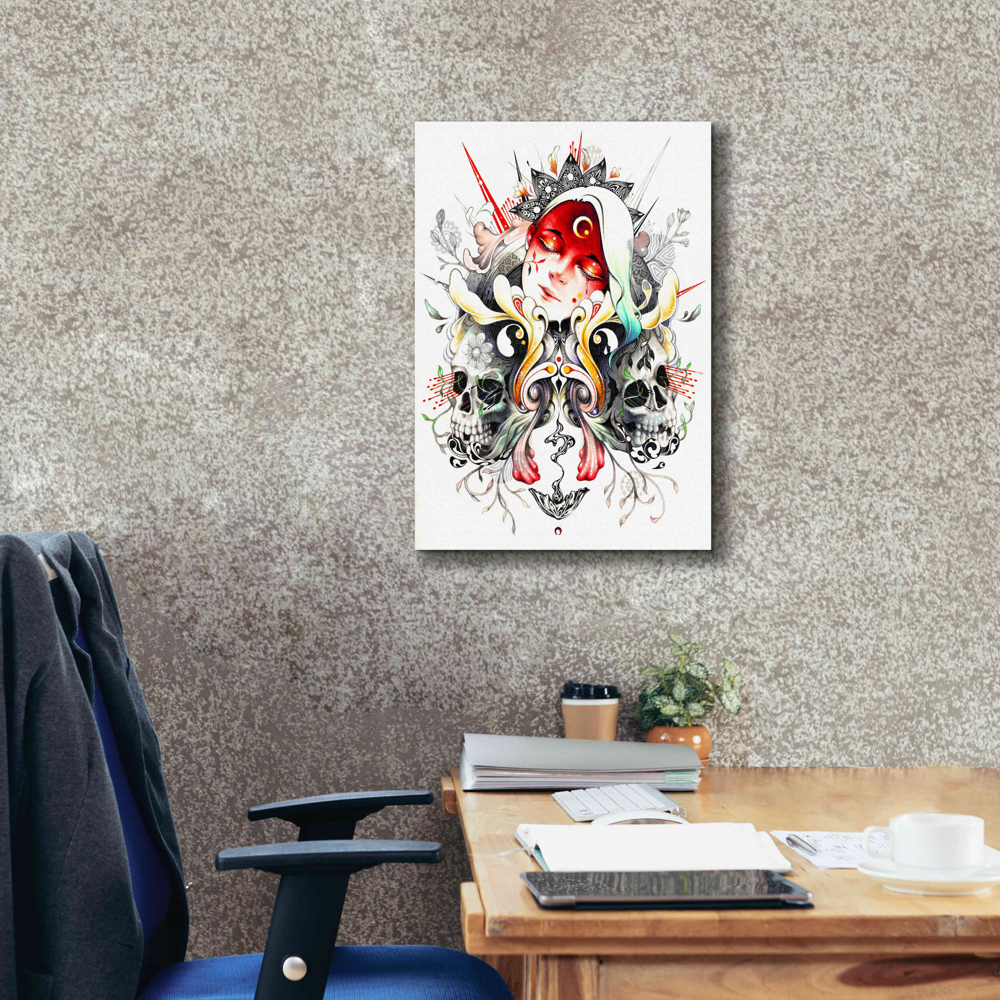 'Eclipse' by MinJae, Giclee Canvas Wall Art,18 x 26