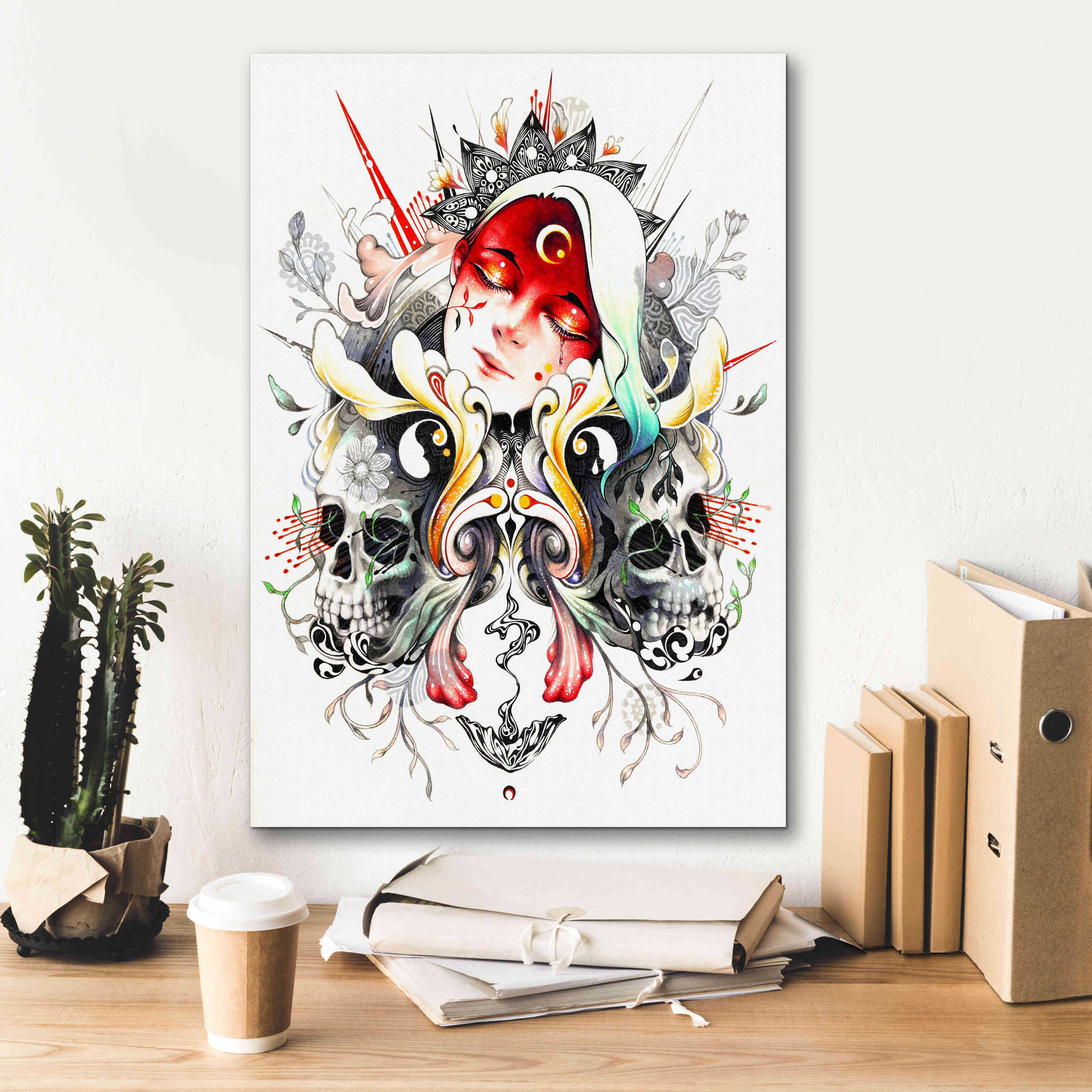 'Eclipse' by MinJae, Giclee Canvas Wall Art,18 x 26