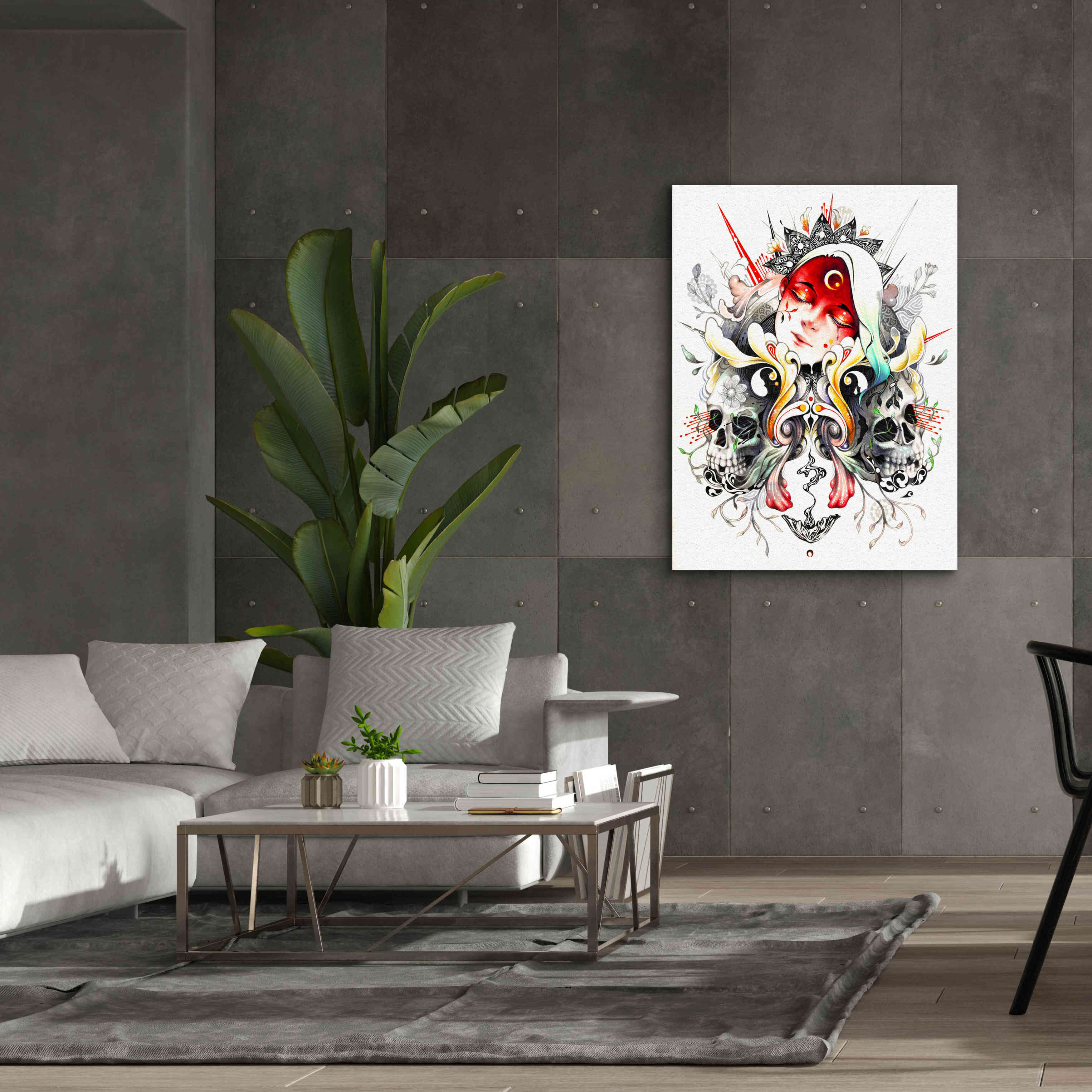 'Eclipse' by MinJae, Giclee Canvas Wall Art,40 x 54