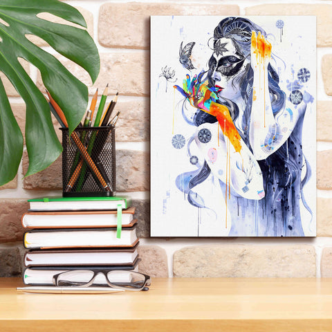 Image of 'Flower' by MinJae, Giclee Canvas Wall Art,12 x 16