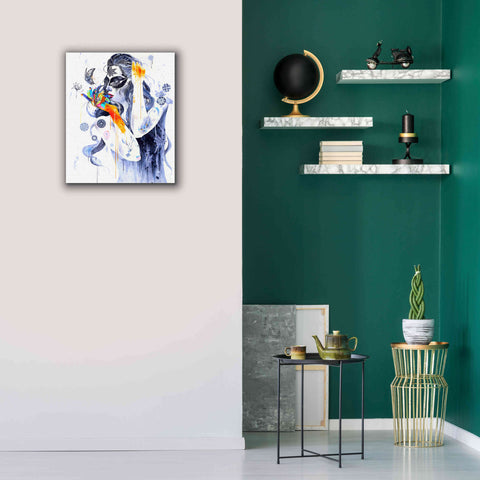 Image of 'Flower' by MinJae, Giclee Canvas Wall Art,20 x 24