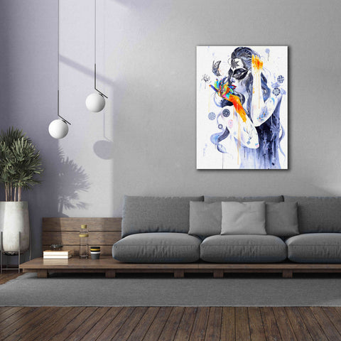 Image of 'Flower' by MinJae, Giclee Canvas Wall Art,40 x 54