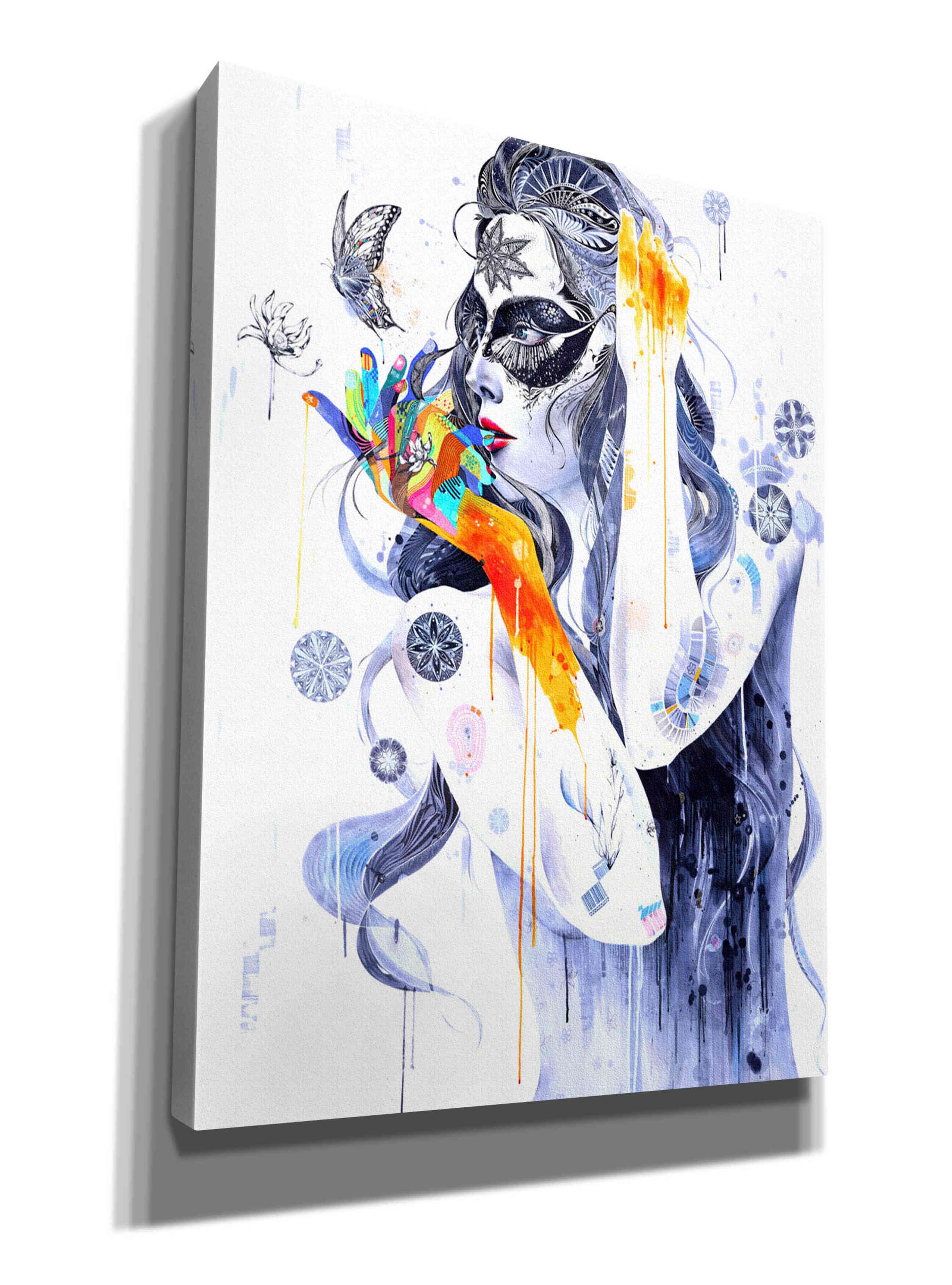'Flower' by MinJae, Giclee Canvas Wall Art