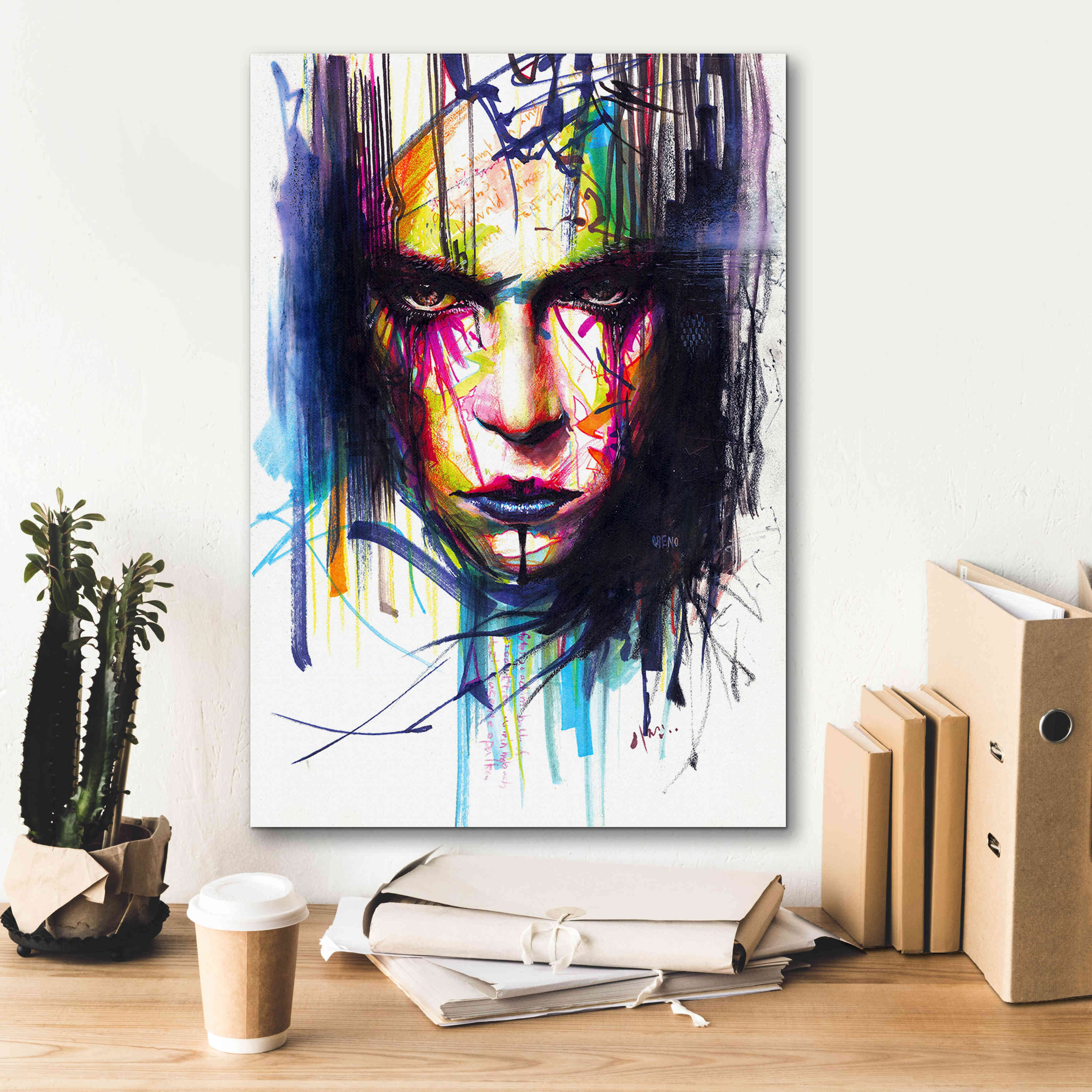 'Gaze 2' by MinJae, Giclee Canvas Wall Art,18 x 26