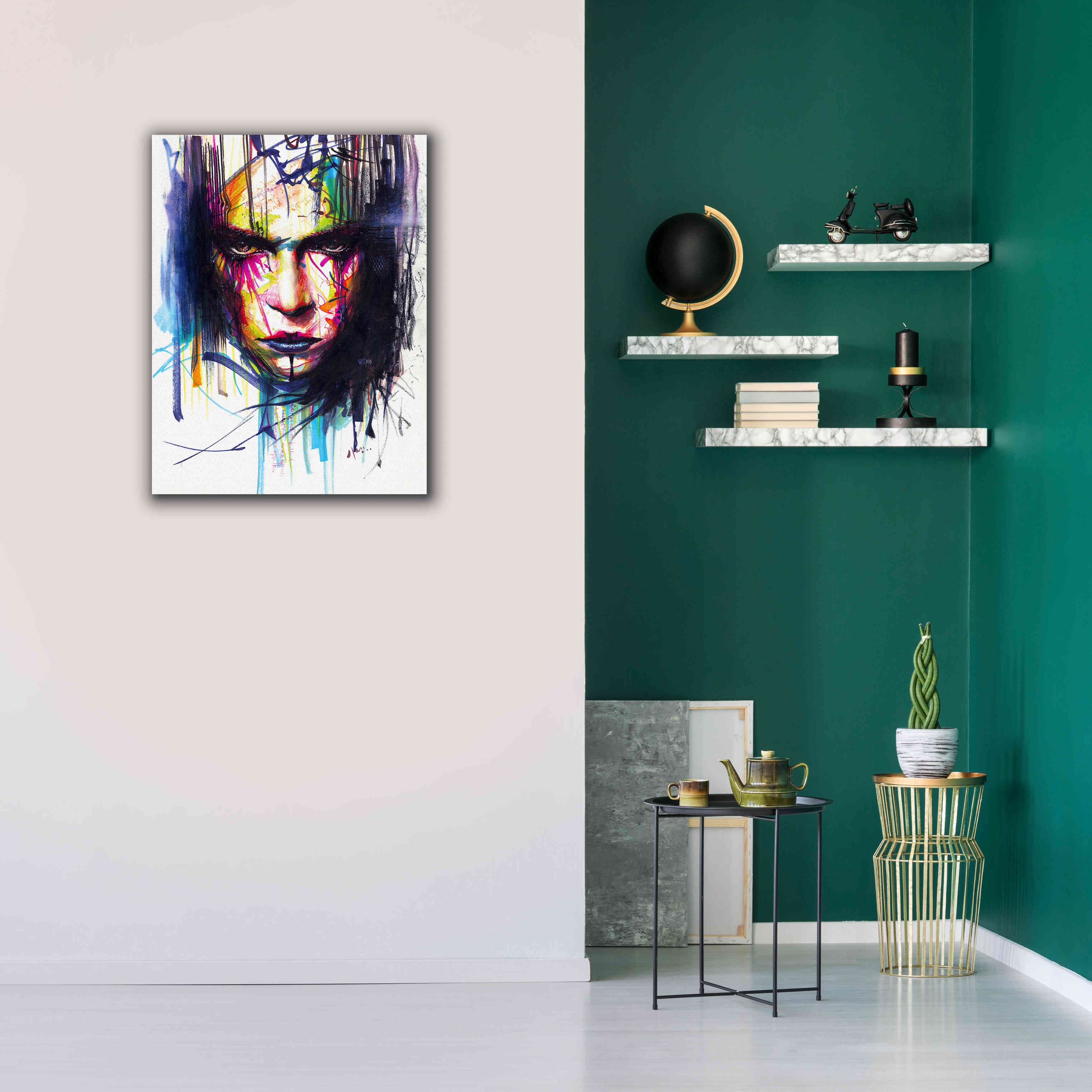'Gaze 2' by MinJae, Giclee Canvas Wall Art,26 x 34