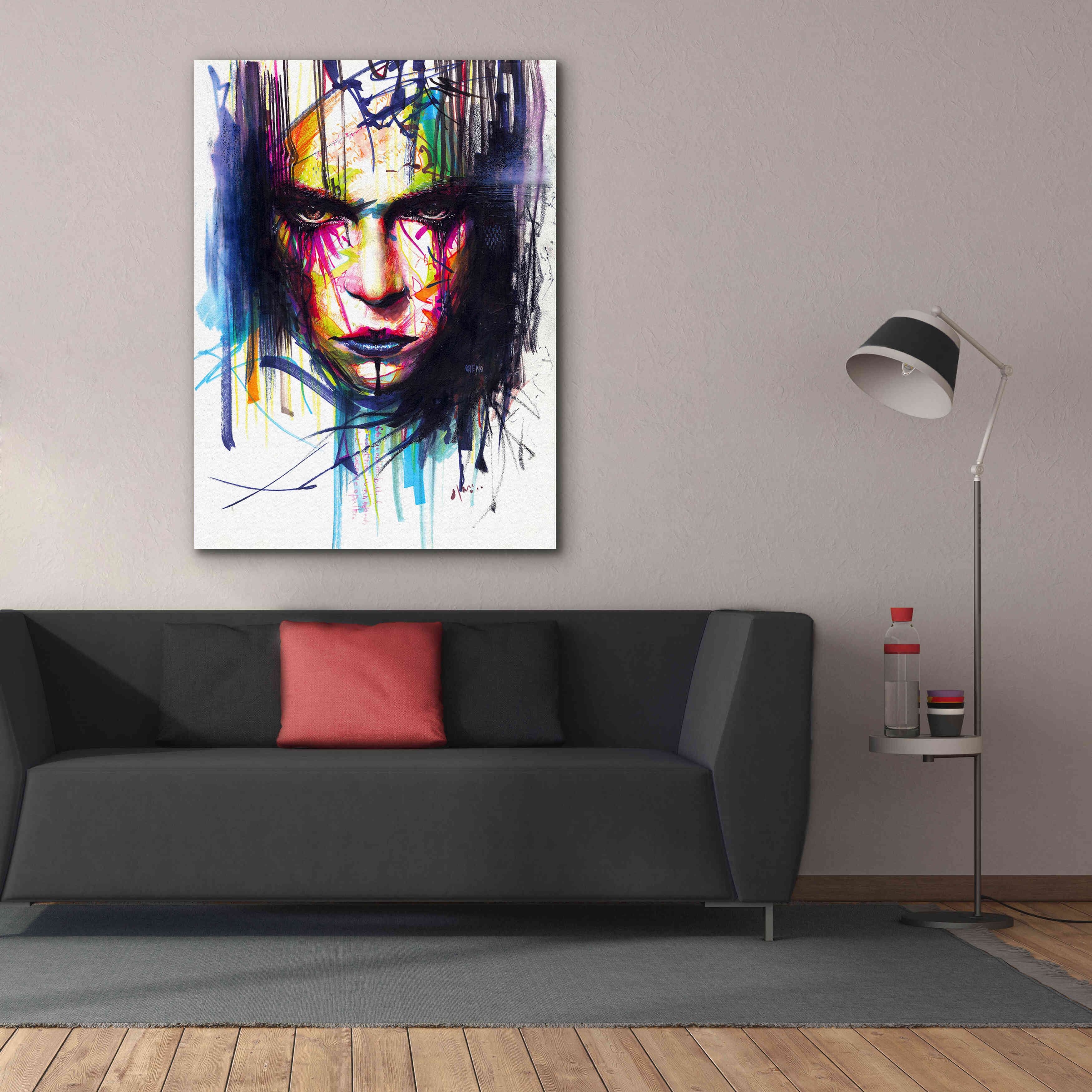 'Gaze 2' by MinJae, Giclee Canvas Wall Art,40 x 54