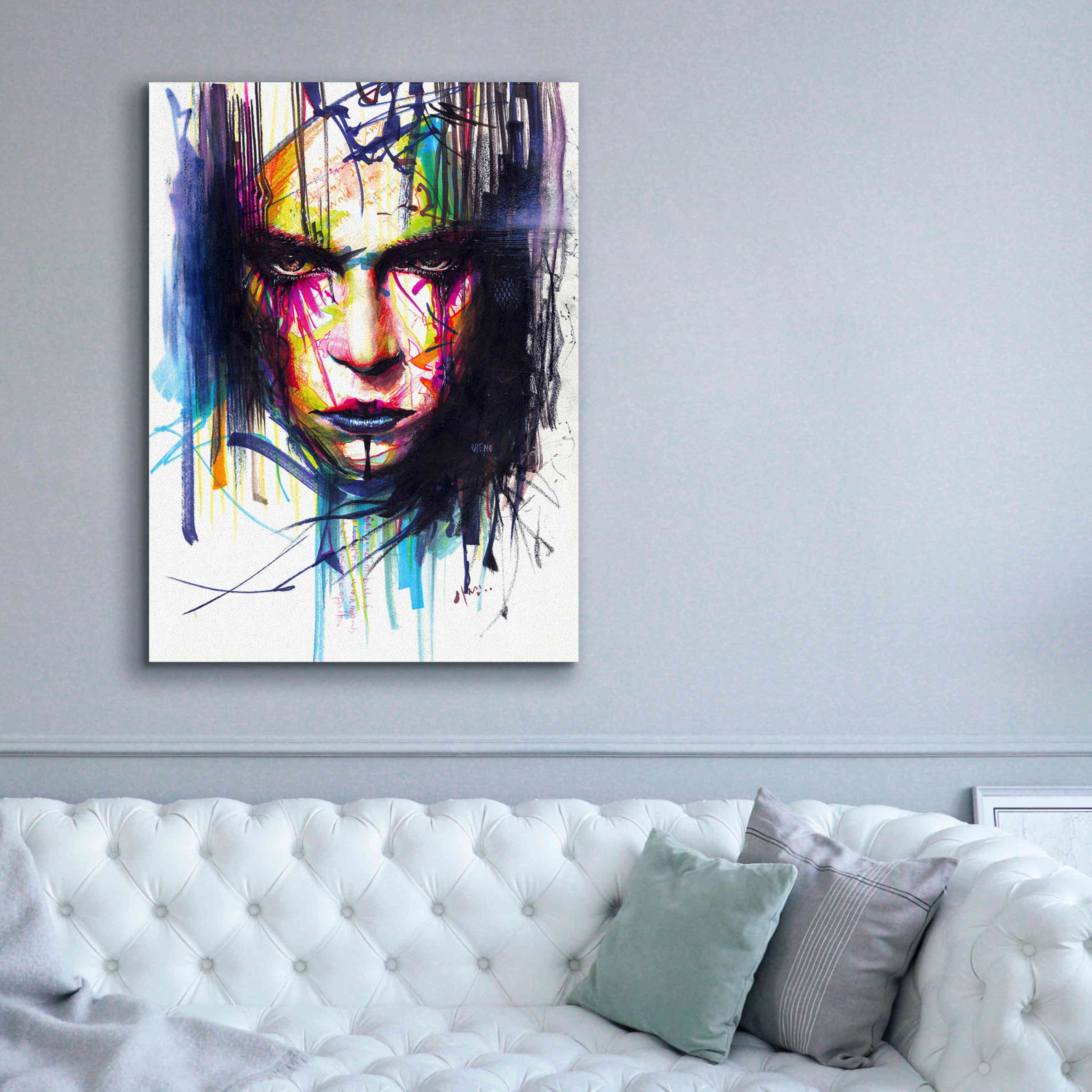 'Gaze 2' by MinJae, Giclee Canvas Wall Art,40 x 54
