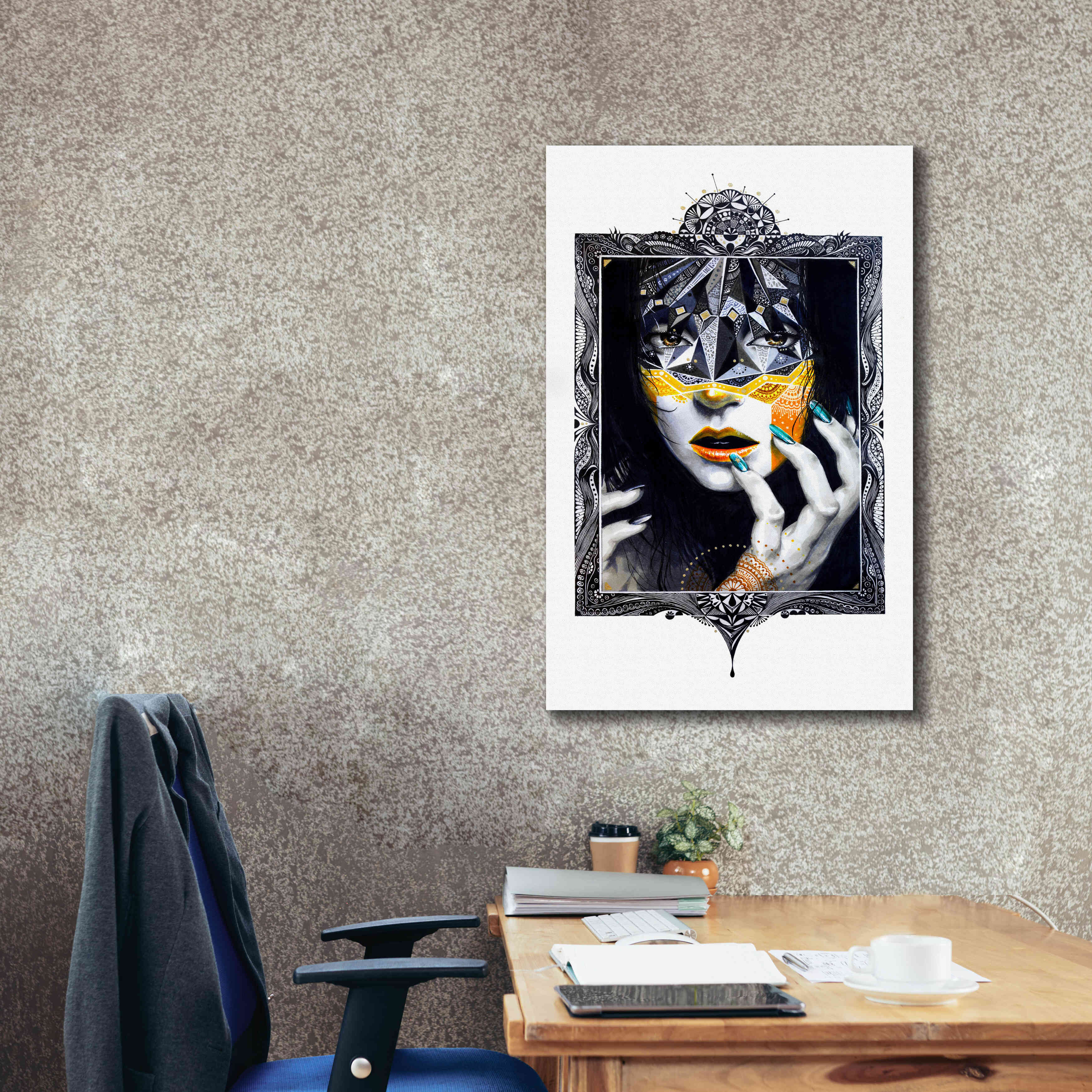 'Gold II' by MinJae, Giclee Canvas Wall Art,26 x 40