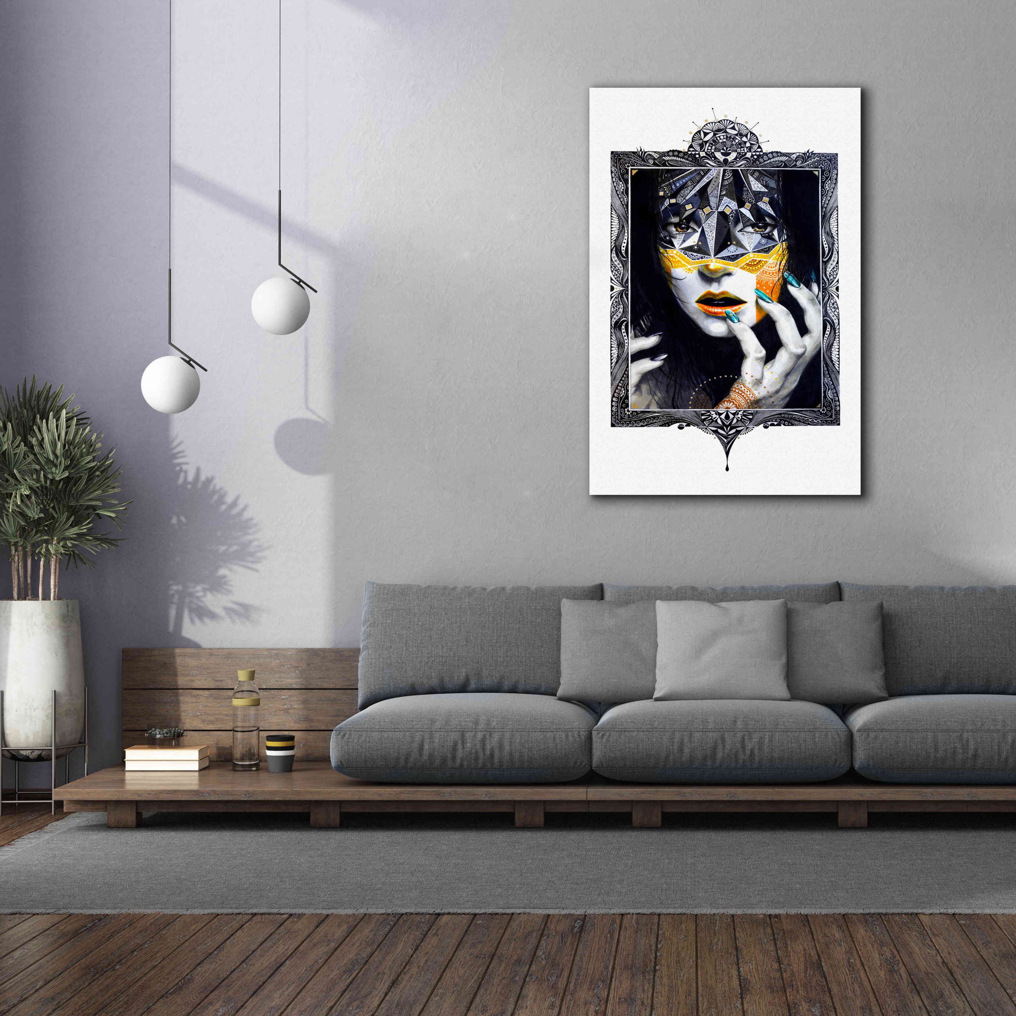'Gold II' by MinJae, Giclee Canvas Wall Art,40 x 60