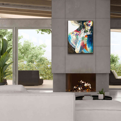 Image of 'Indian' by MinJae, Giclee Canvas Wall Art,26 x 34