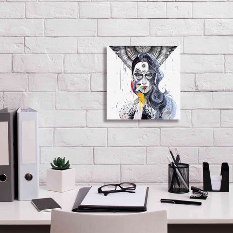 Image of 'Janus' by MinJae, Giclee Canvas Wall Art,12 x 12