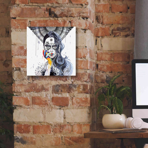 Image of 'Janus' by MinJae, Giclee Canvas Wall Art,12 x 12