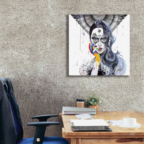Image of 'Janus' by MinJae, Giclee Canvas Wall Art,26 x 26