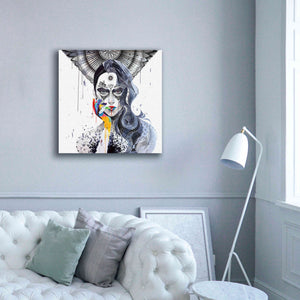 'Janus' by MinJae, Giclee Canvas Wall Art,37 x 37