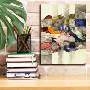 'Kiss ll' by MinJae, Giclee Canvas Wall Art,12 x 16
