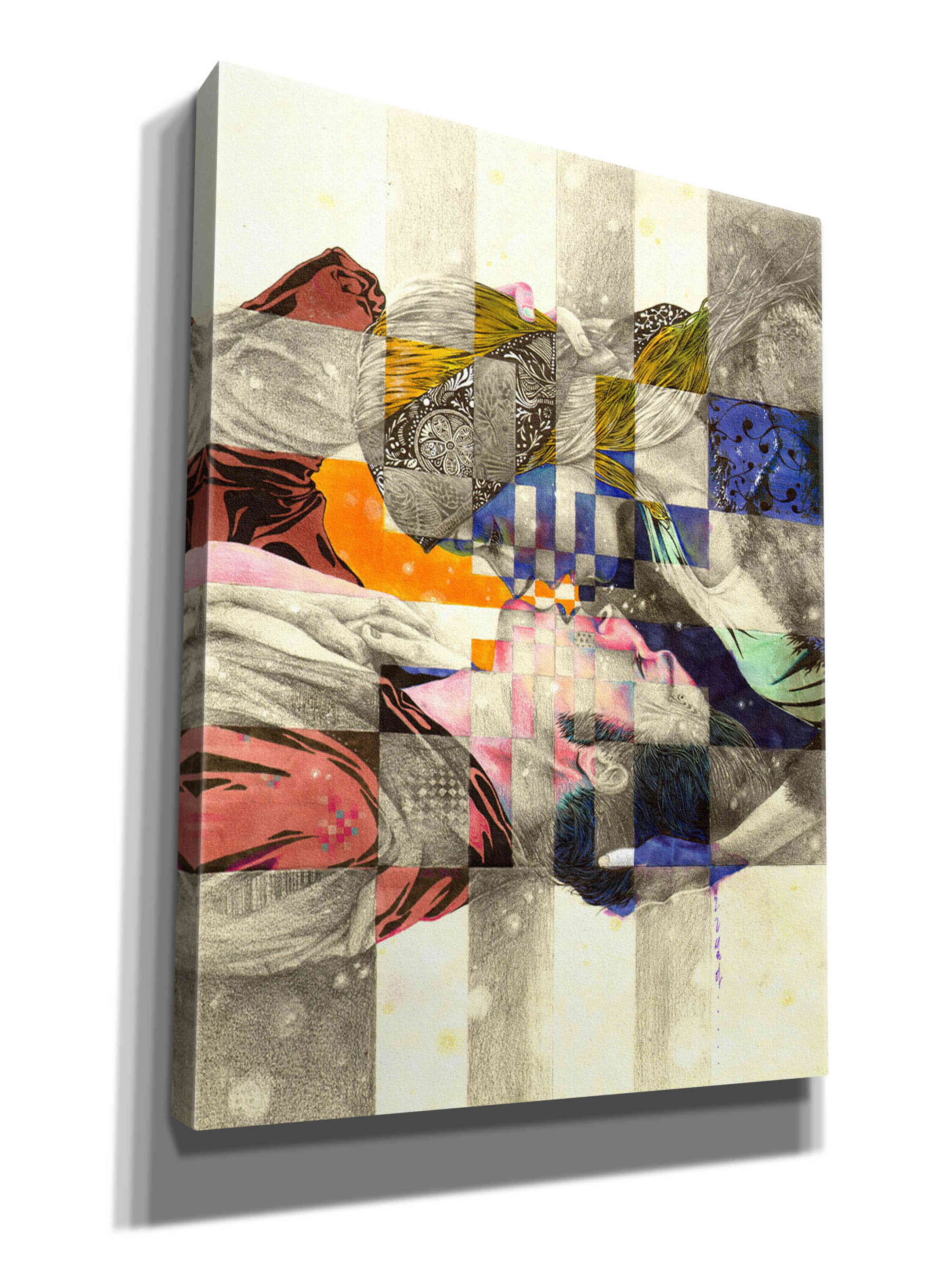 'Kiss ll' by MinJae, Giclee Canvas Wall Art
