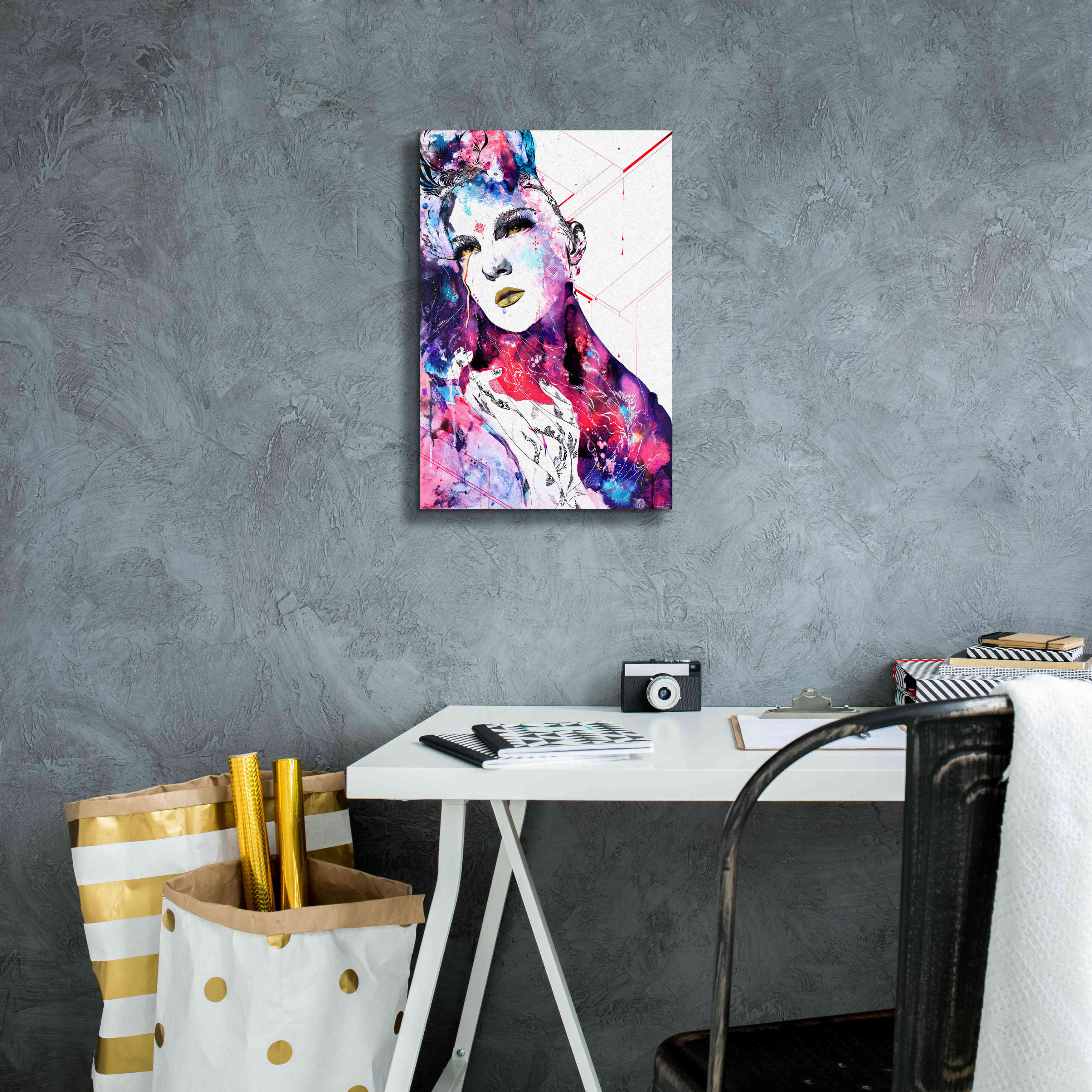 'The FlowIn Us' by MinJae, Giclee Canvas Wall Art,12 x 18