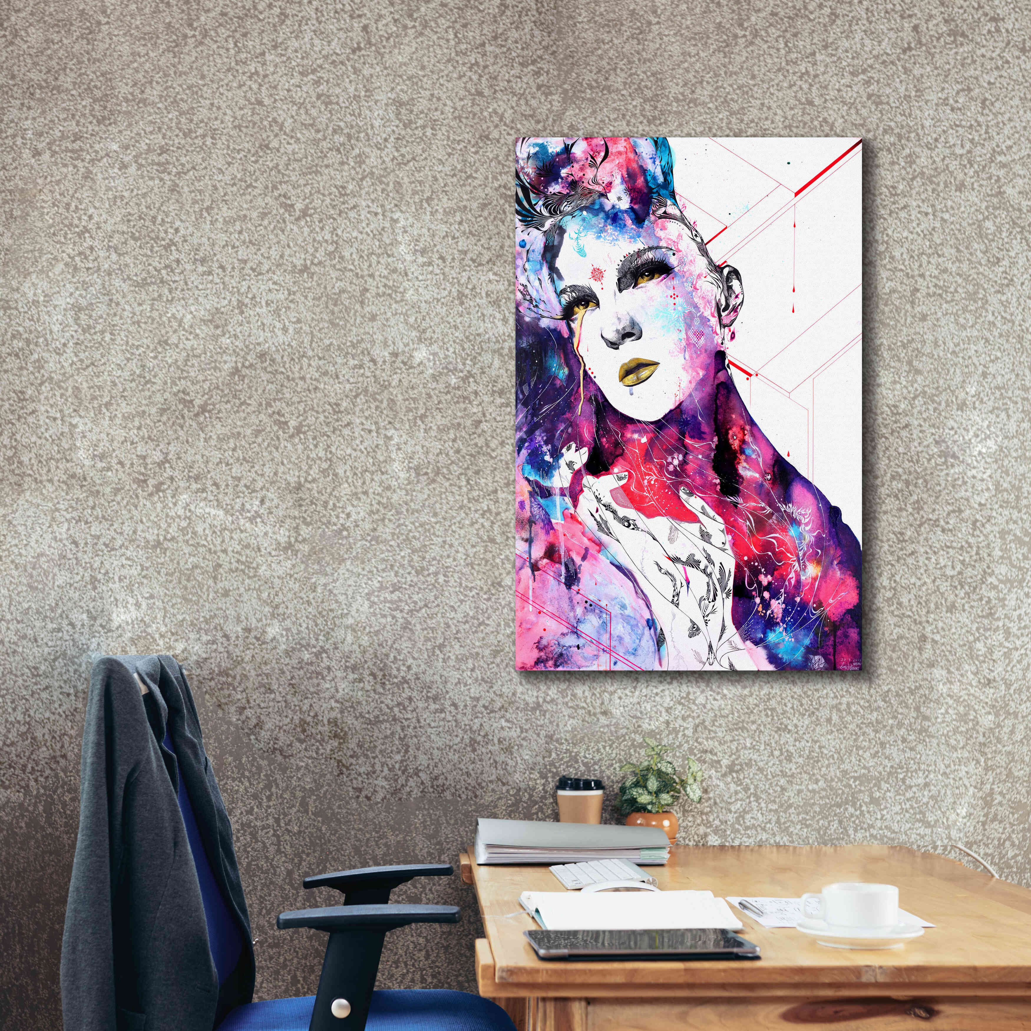 'The FlowIn Us' by MinJae, Giclee Canvas Wall Art,26 x 40