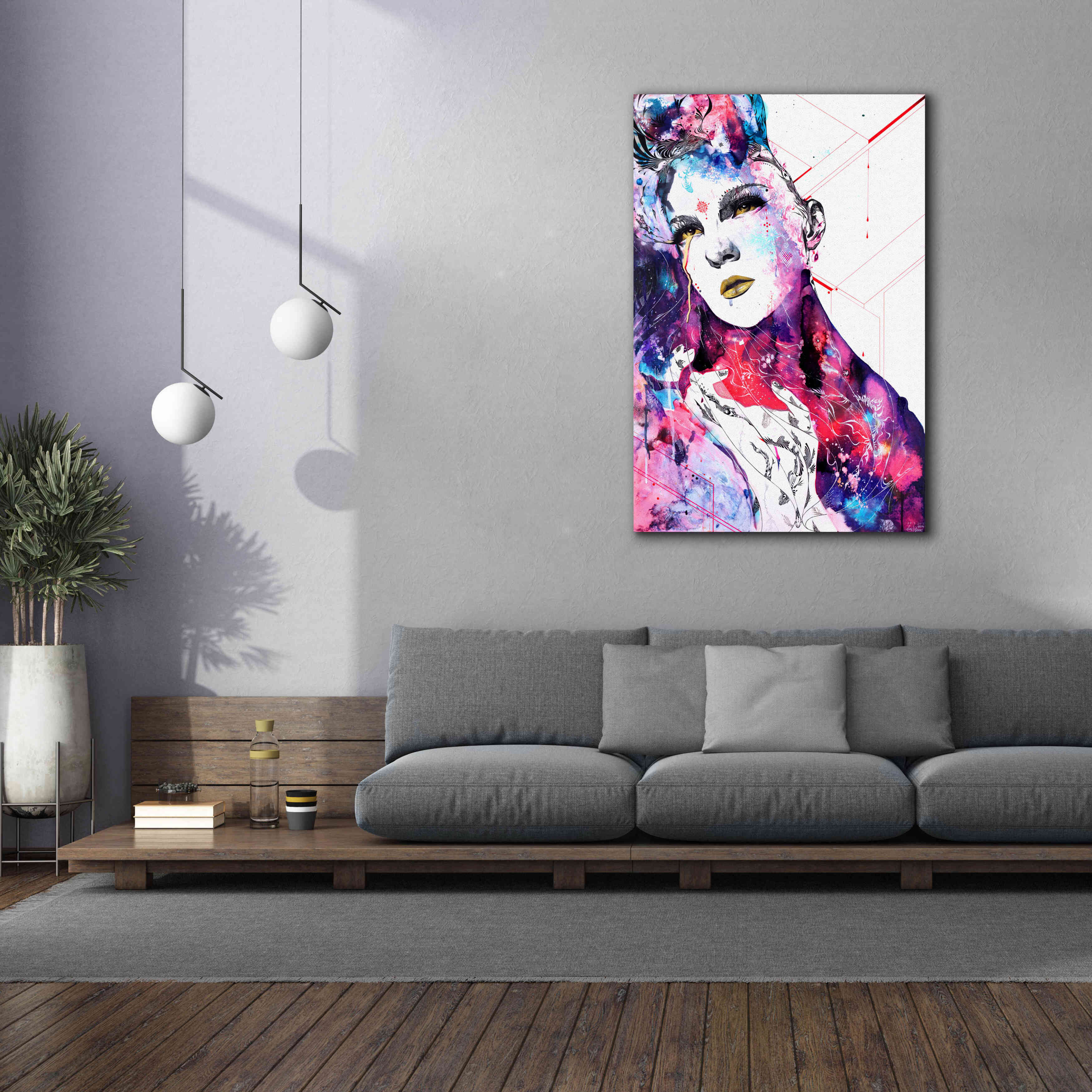 'The FlowIn Us' by MinJae, Giclee Canvas Wall Art,40 x 60