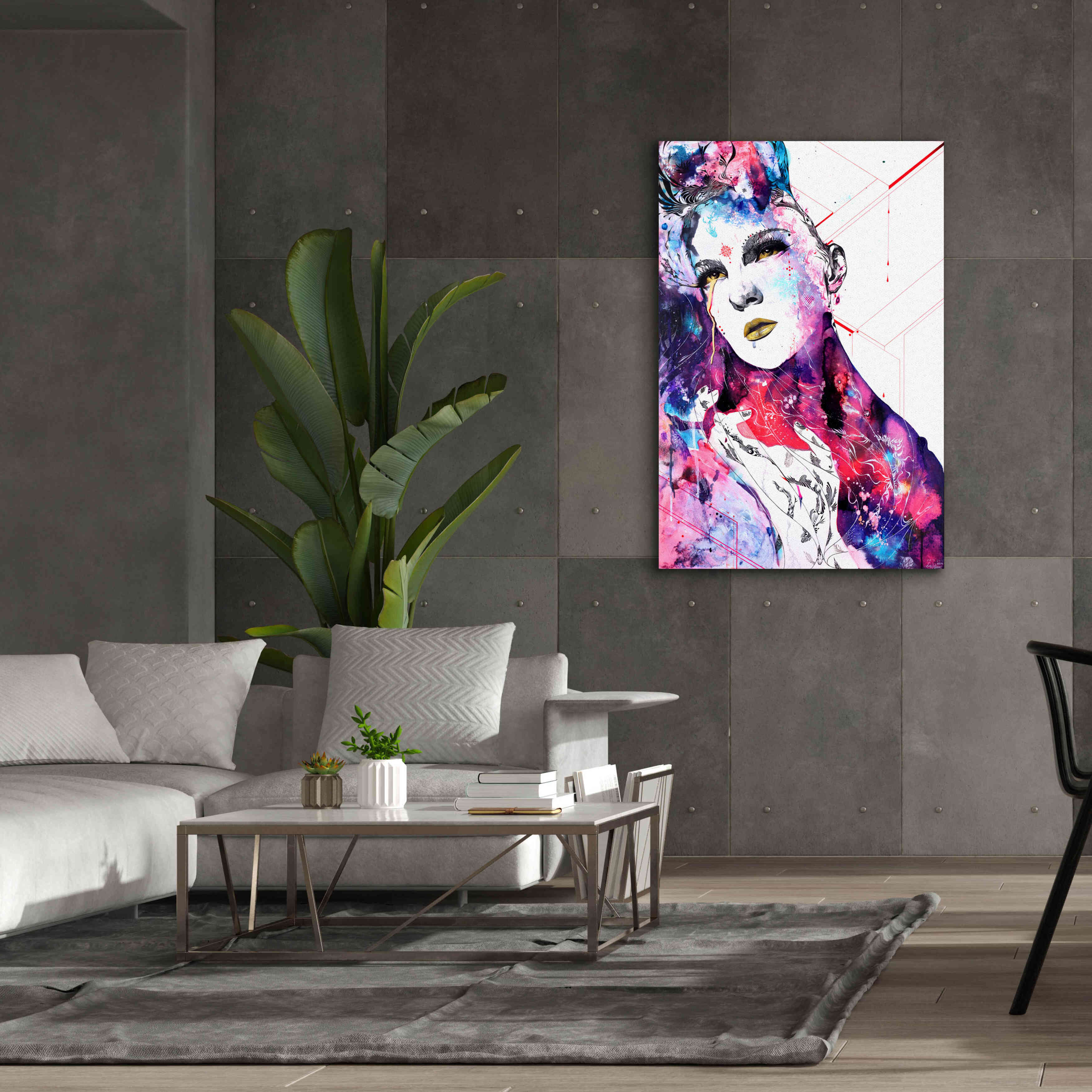 'The FlowIn Us' by MinJae, Giclee Canvas Wall Art,40 x 60