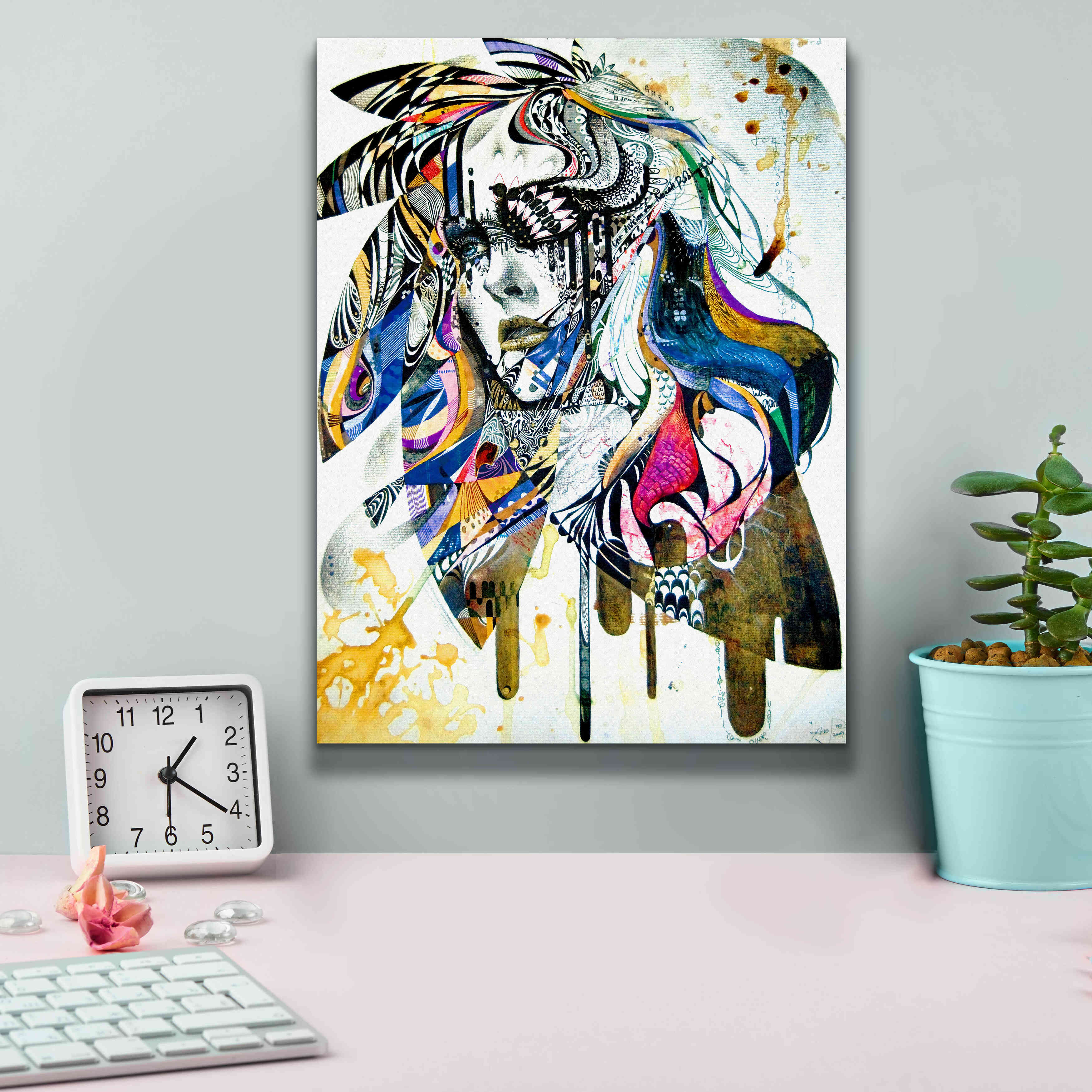 'Reminiscence II' by MinJae, Giclee Canvas Wall Art,12 x 16