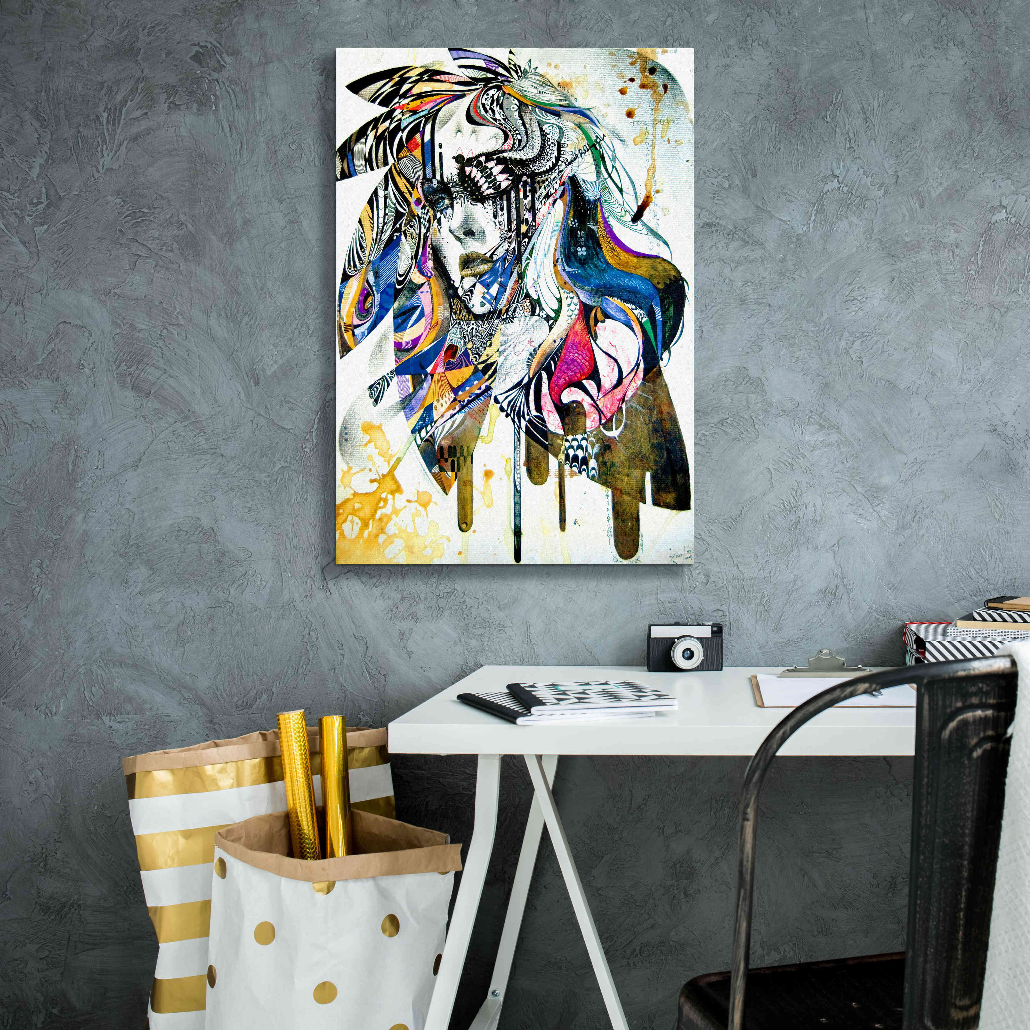 'Reminiscence II' by MinJae, Giclee Canvas Wall Art,18 x 26