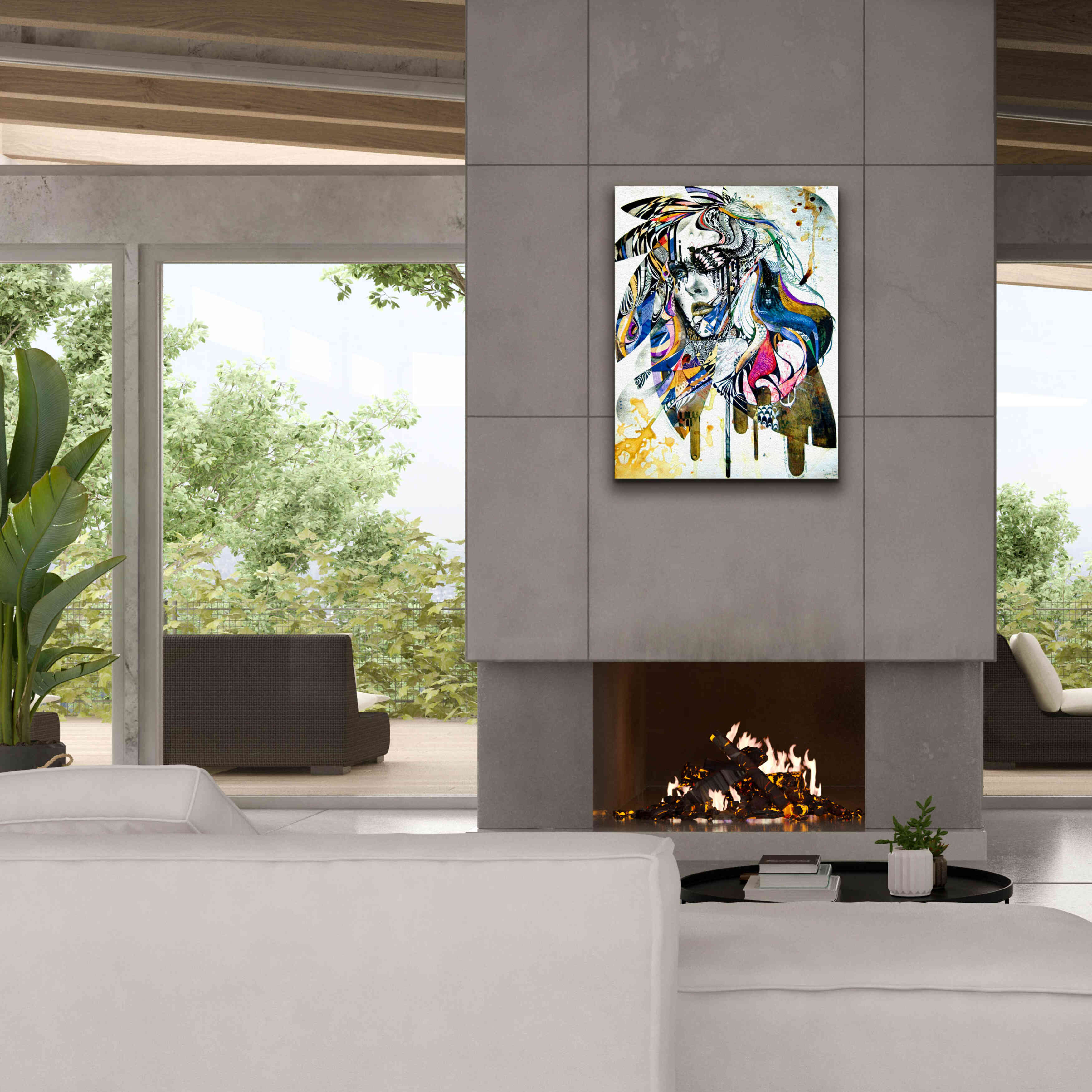 'Reminiscence II' by MinJae, Giclee Canvas Wall Art,26 x 34