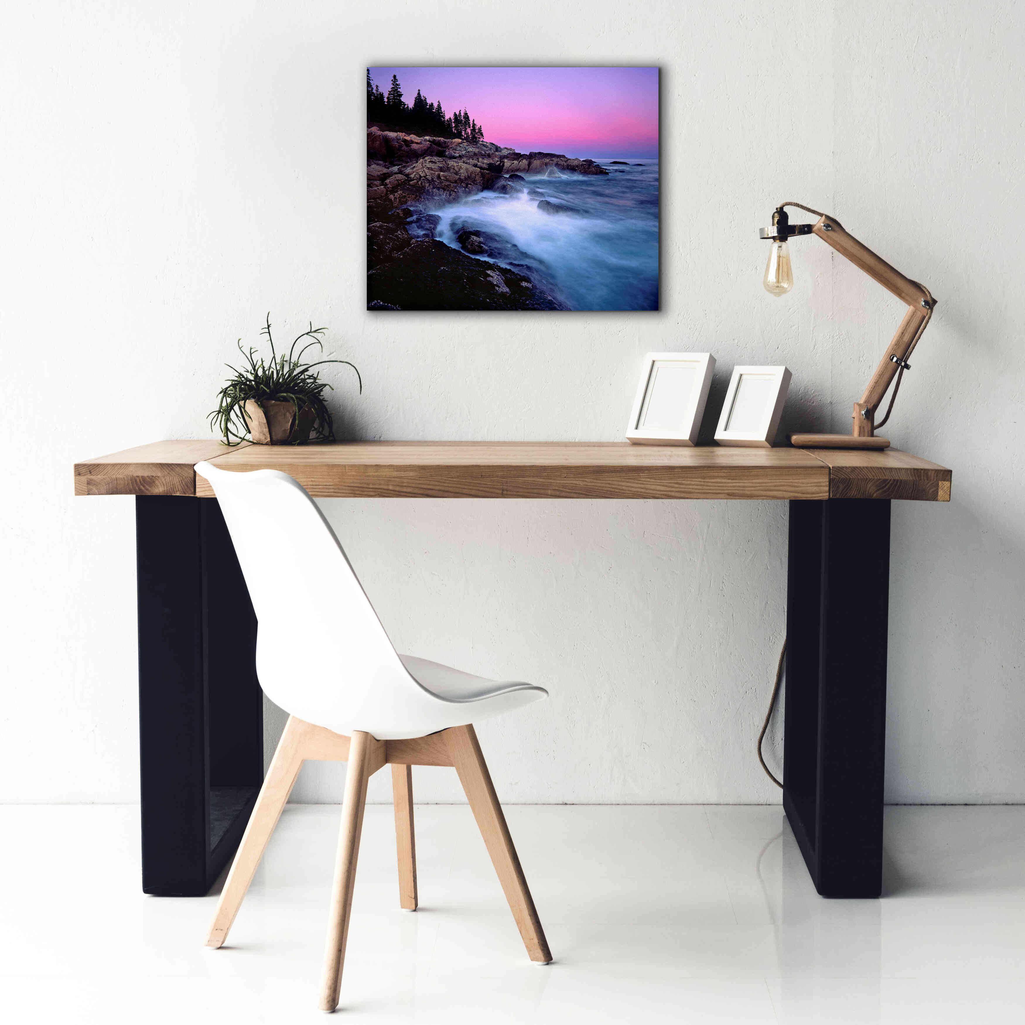 'Acadia Dusk' by Mike Jones, Giclee Canvas Wall Art,24 x 20